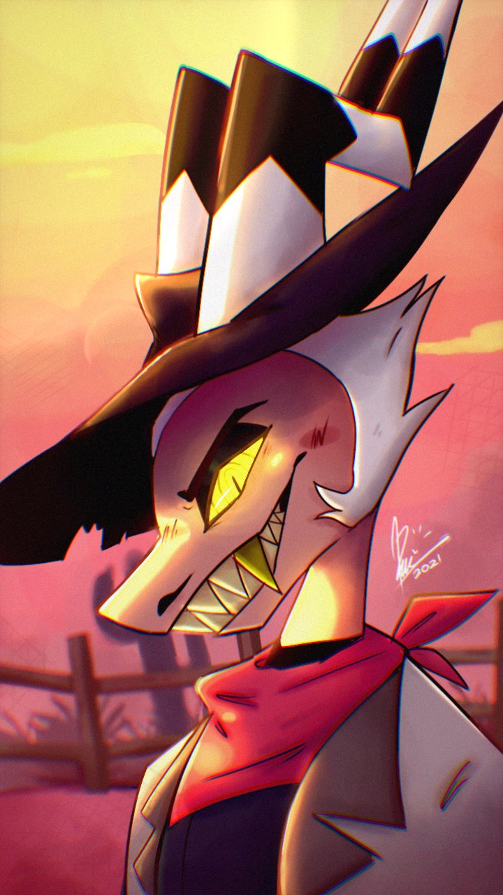 Striker (Helluva Boss) Mobile Wallpaper