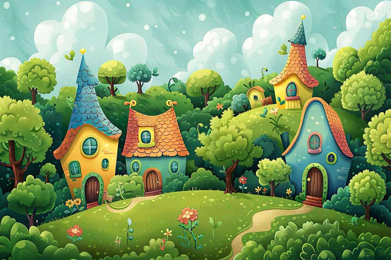 Download, House, Cartoon