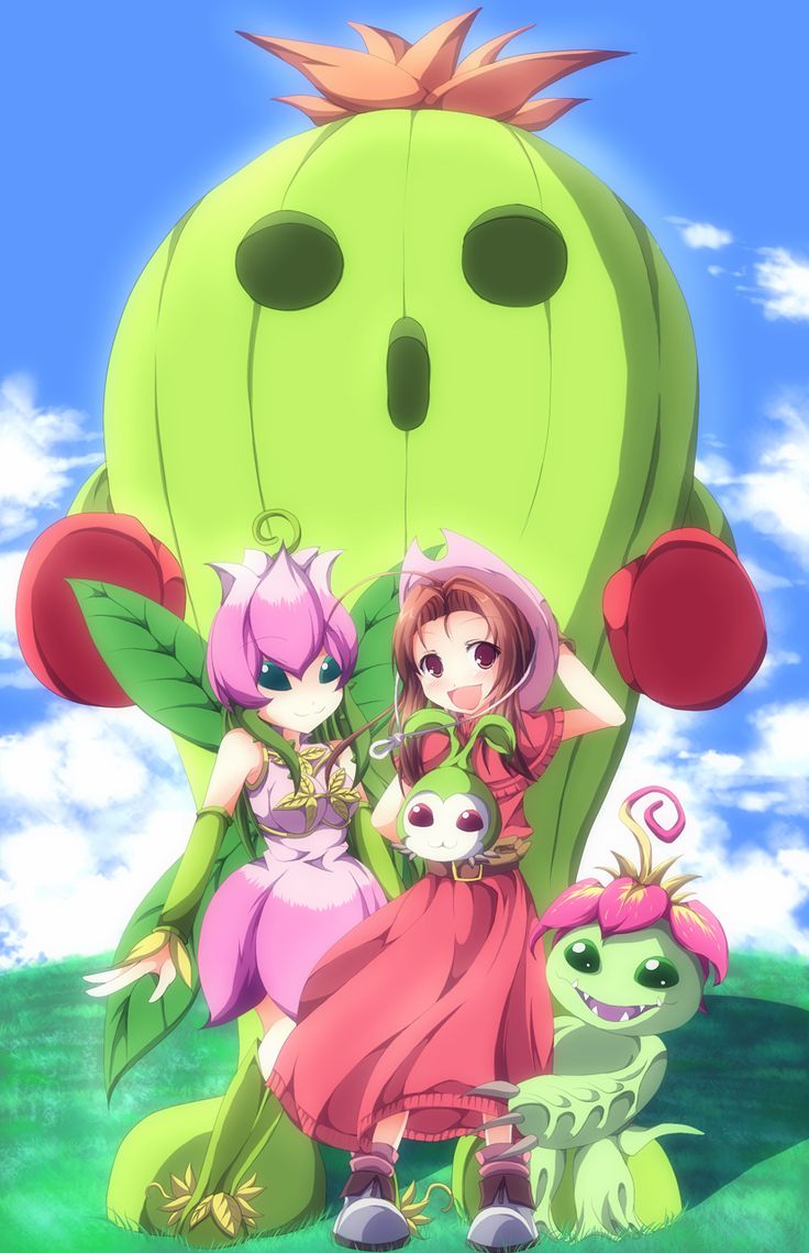 Palmon Digievolutions Mimi. Digimon