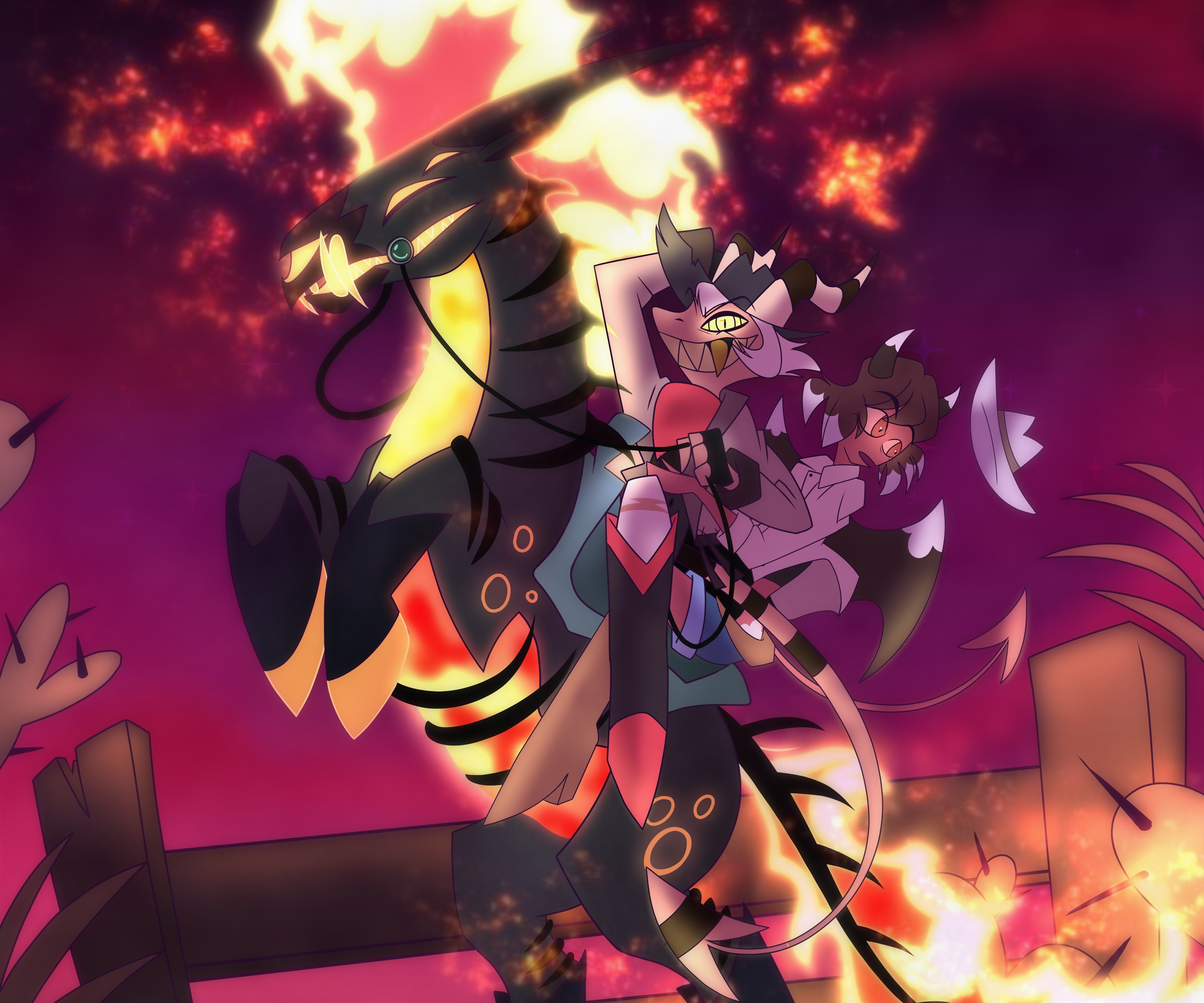 TV Show Helluva Boss 4k Ultra HD Wallpaper