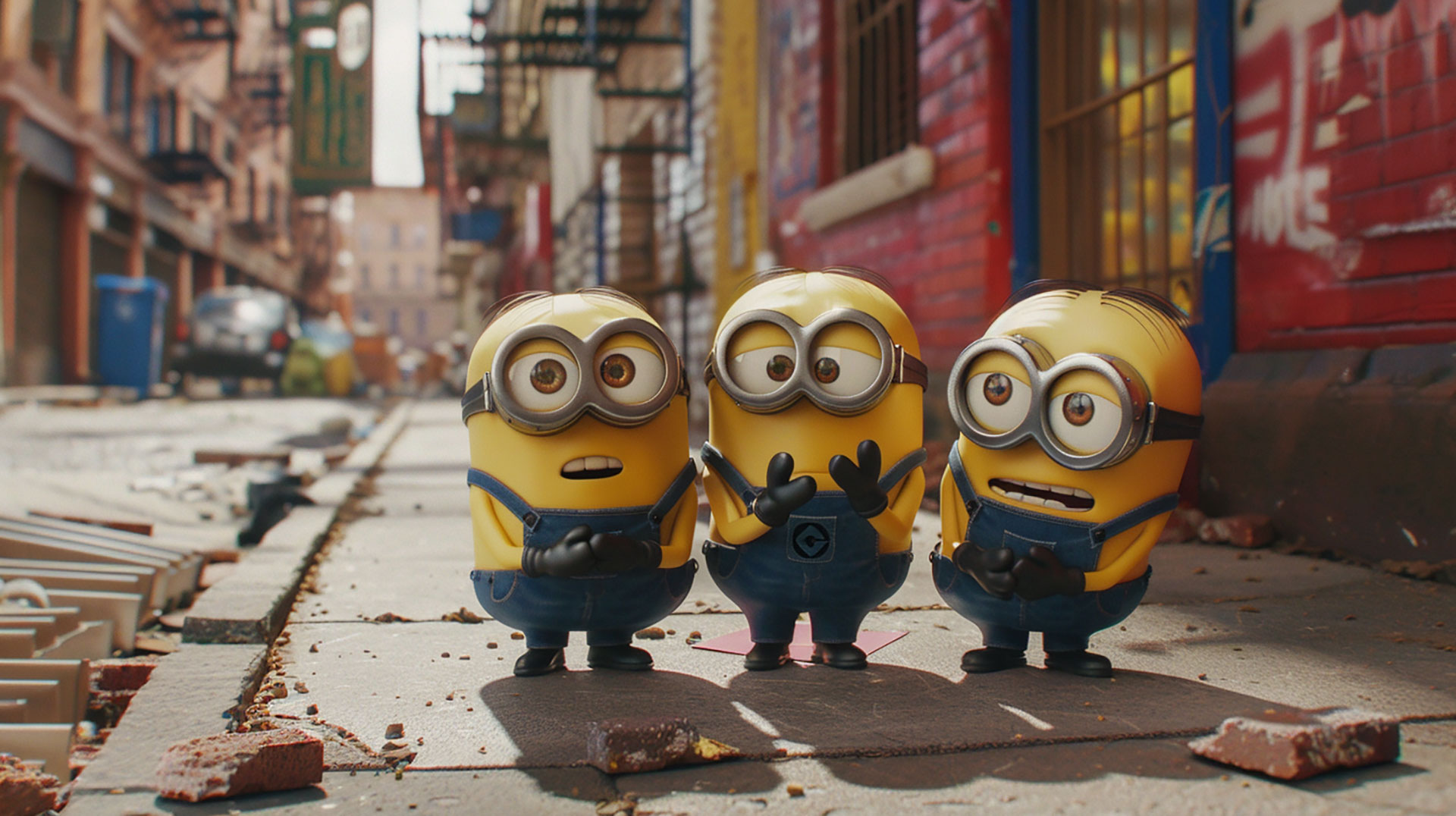 AI minions wallpaper, image