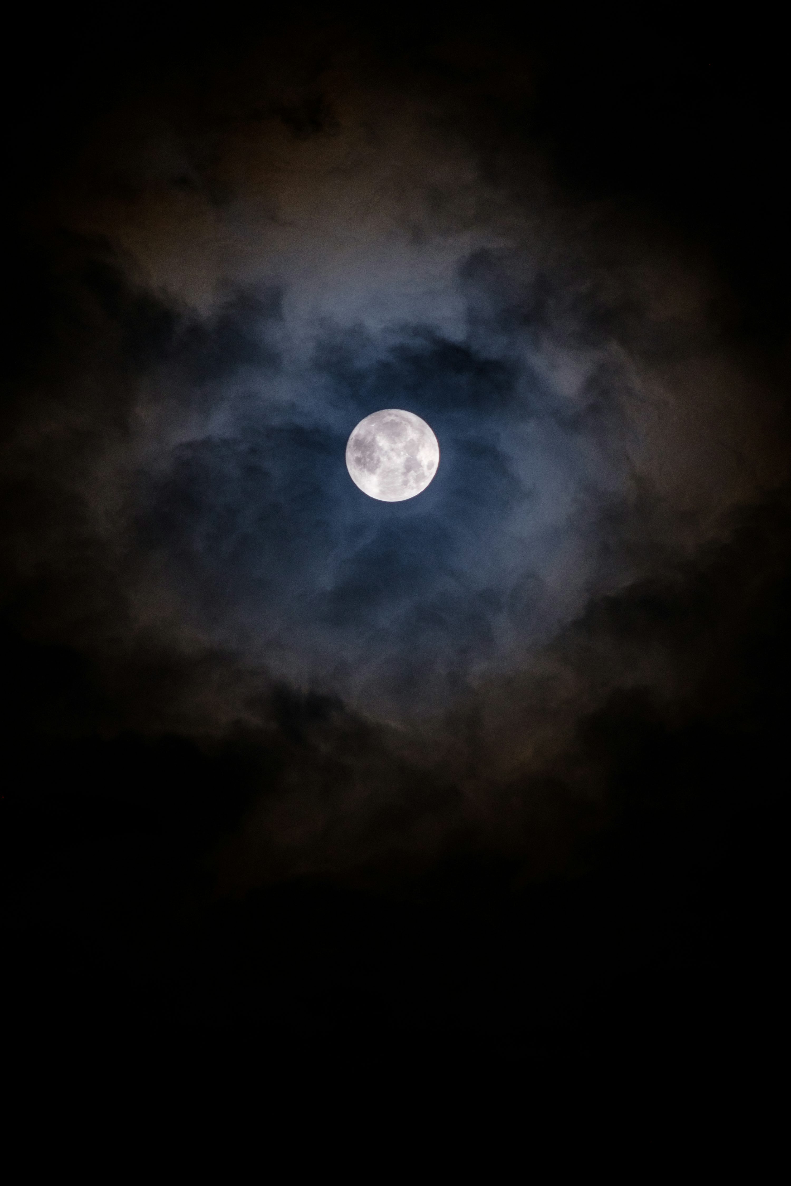 1K+ Moon And Clouds Picture. Download
