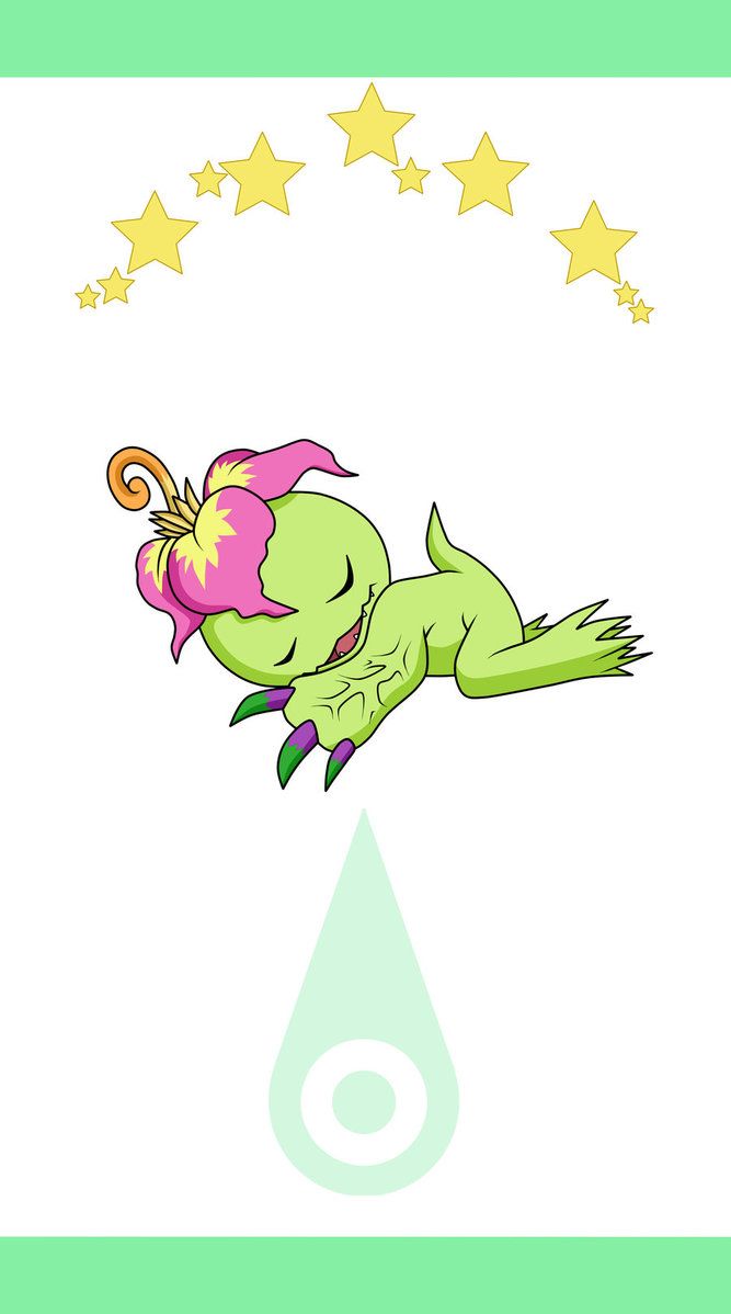 TRI: Palmon Cellphone Background