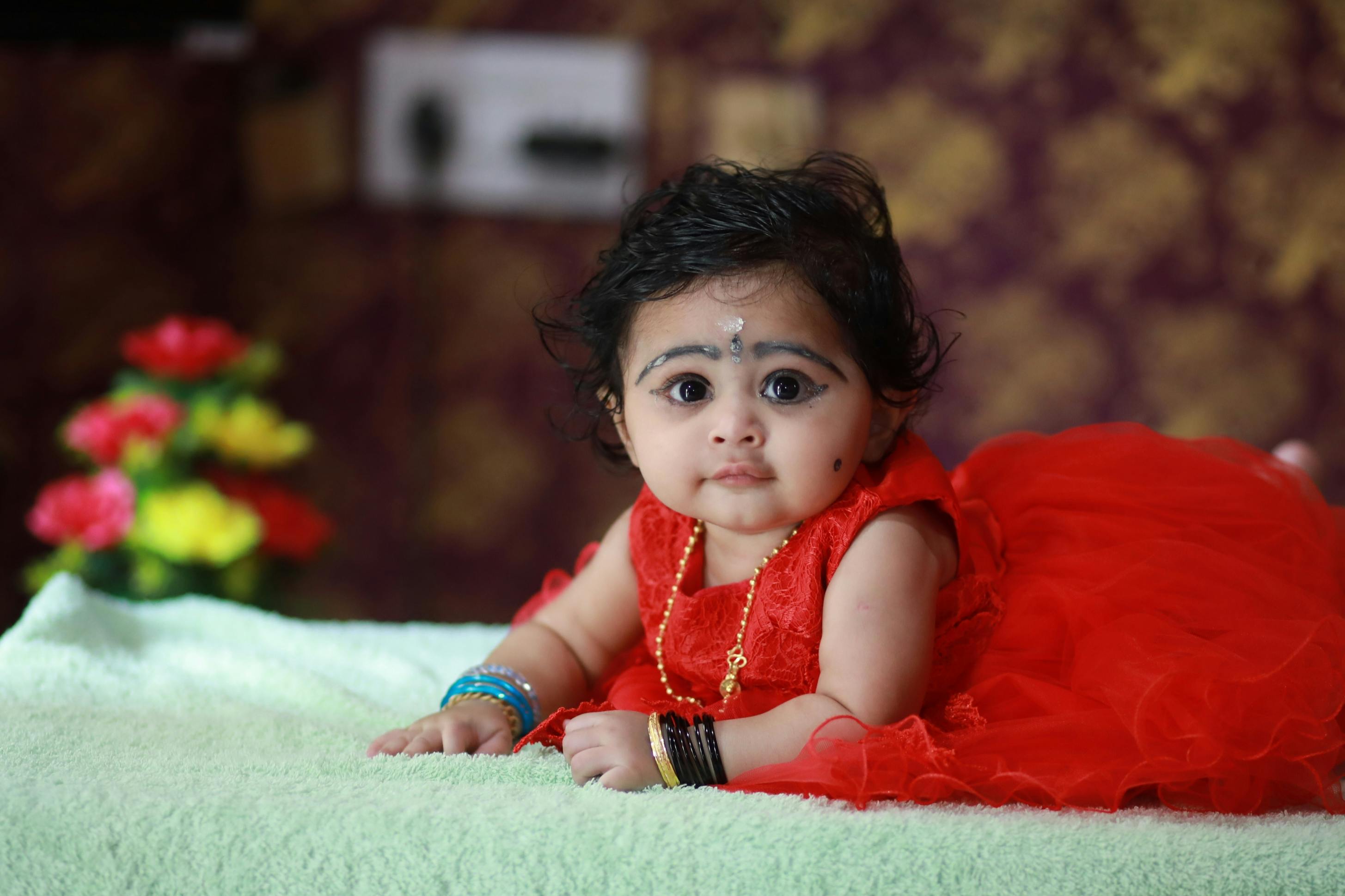 Indian Baby Girl Photo, Download