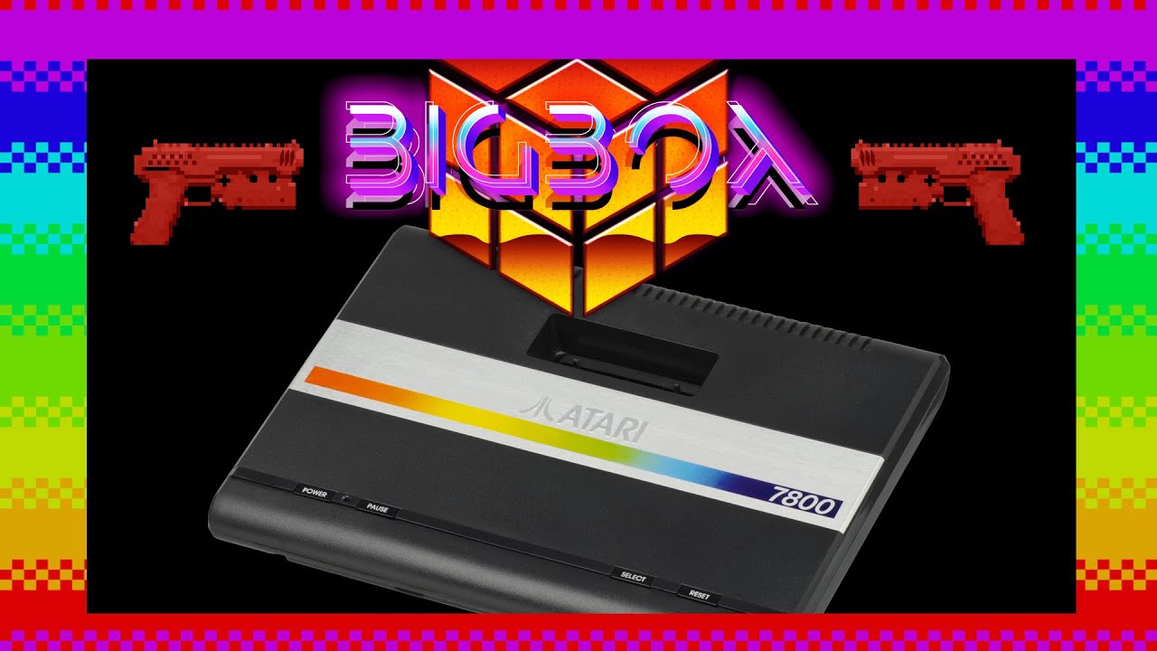 Atari 7800 Launchbox Sinden Lightgun