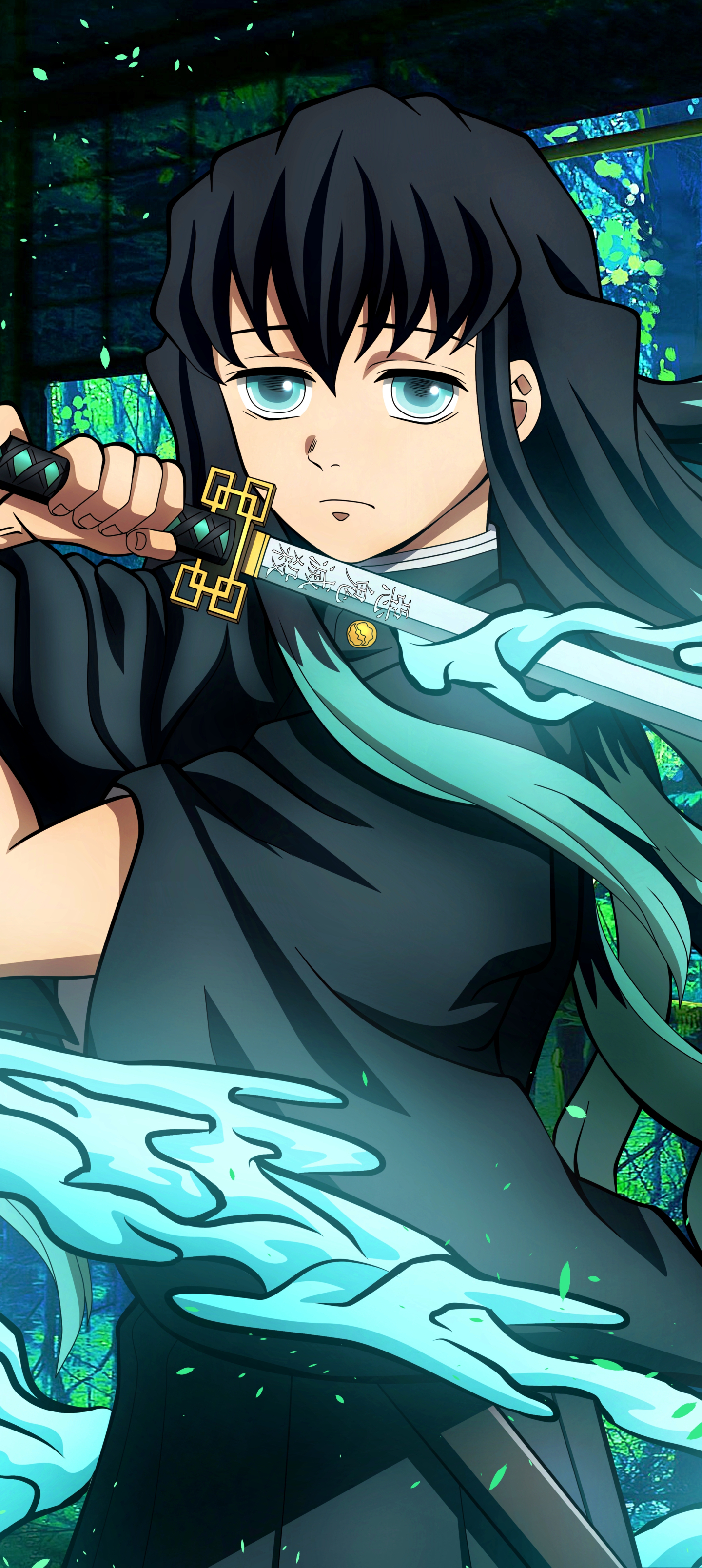 Muichiro Tokito Phone Wallpaper