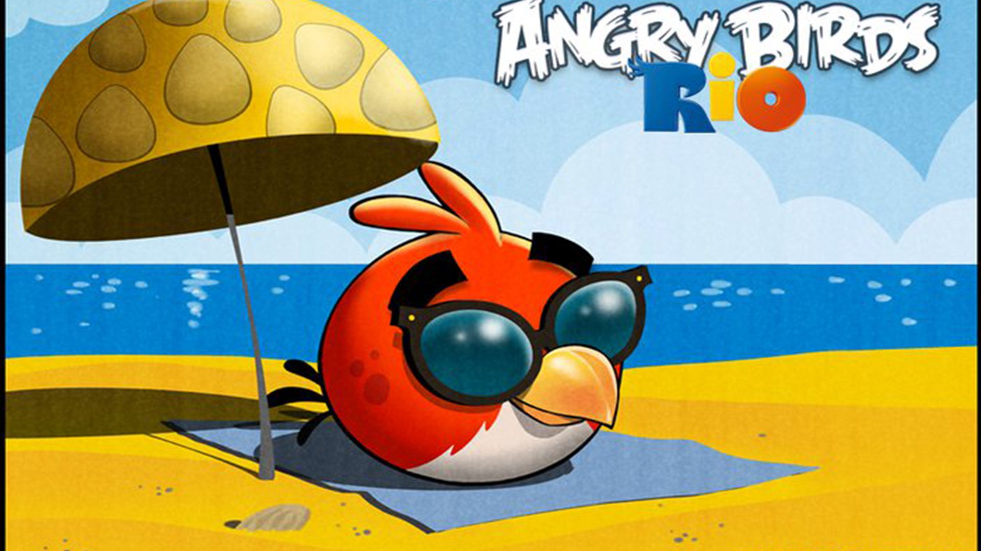 Video Game Angry Birds Rio HD Wallpaper