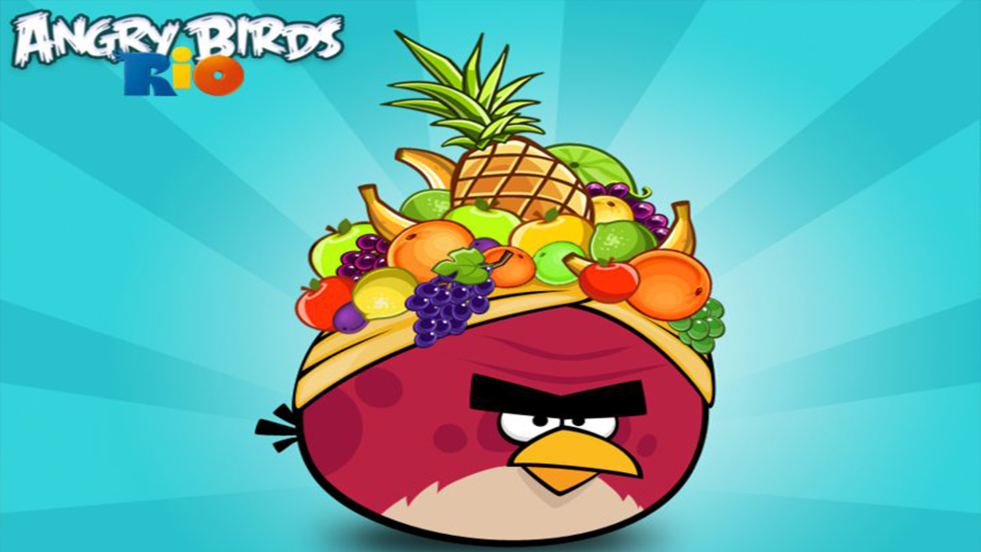 Angry Birds Rio wallpaper for desktop