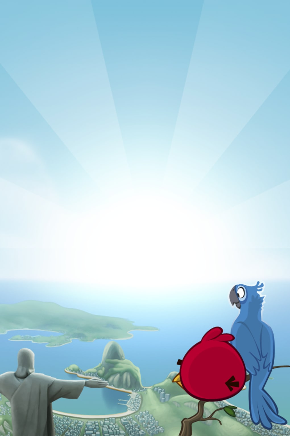 Angry Birds Rio Wallpaper para iPhone