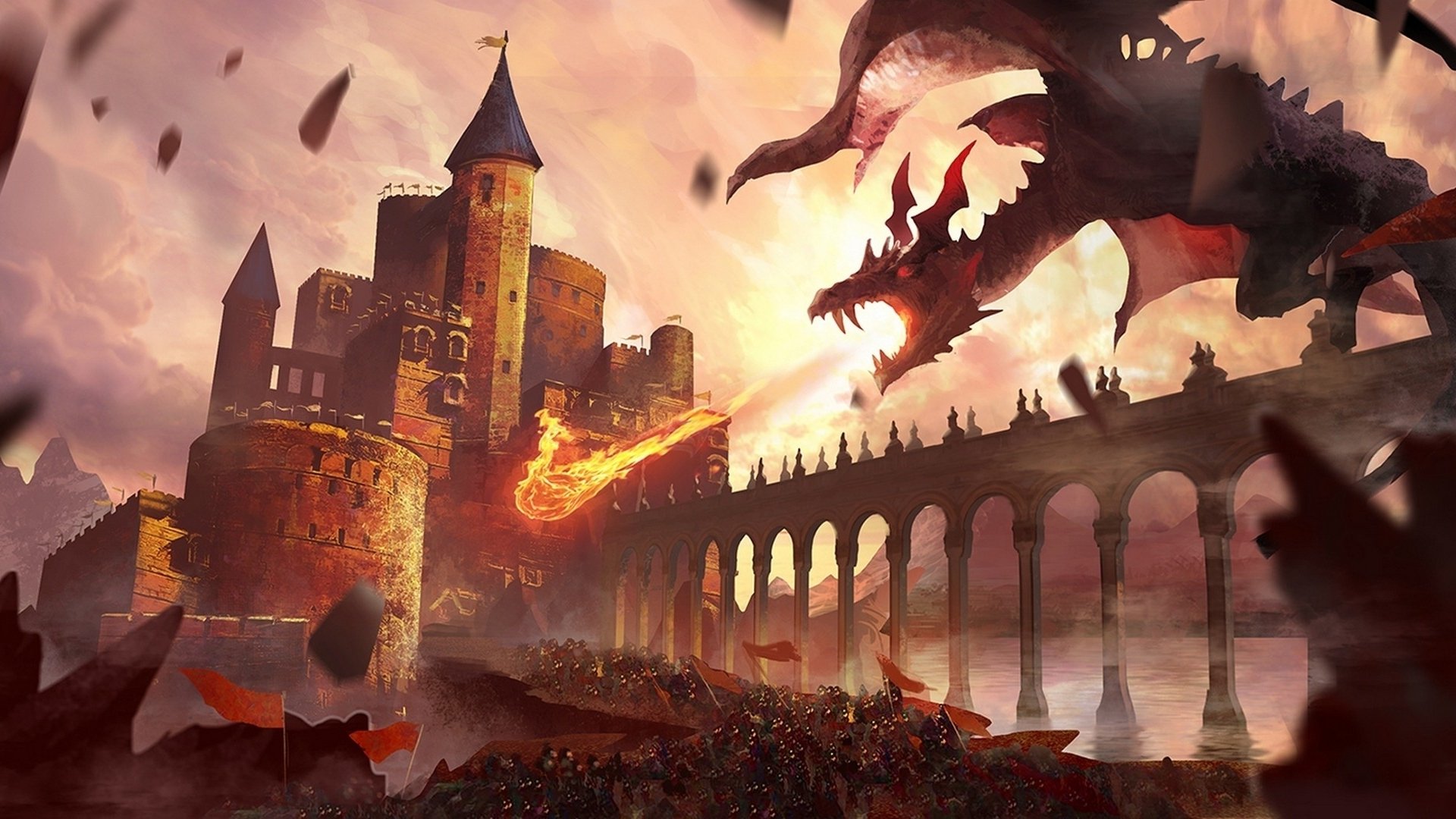 Download War Siege Castle Army Wyvern