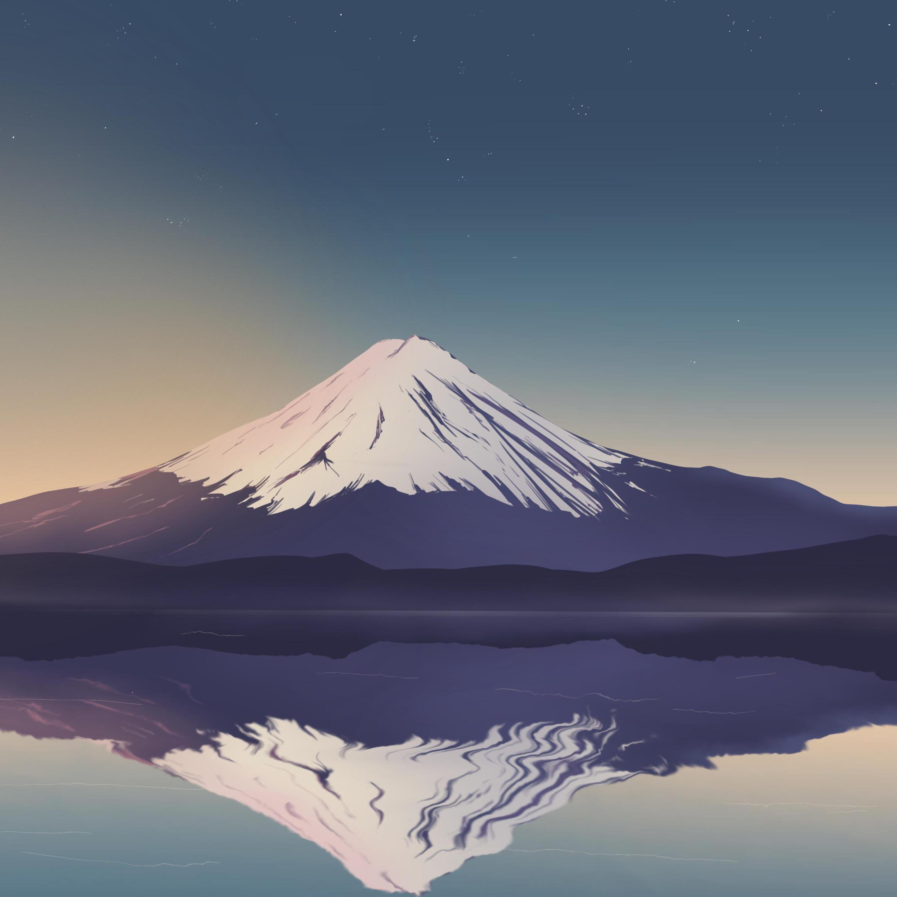 Mr Fuji Minimal 4k iPad Pro