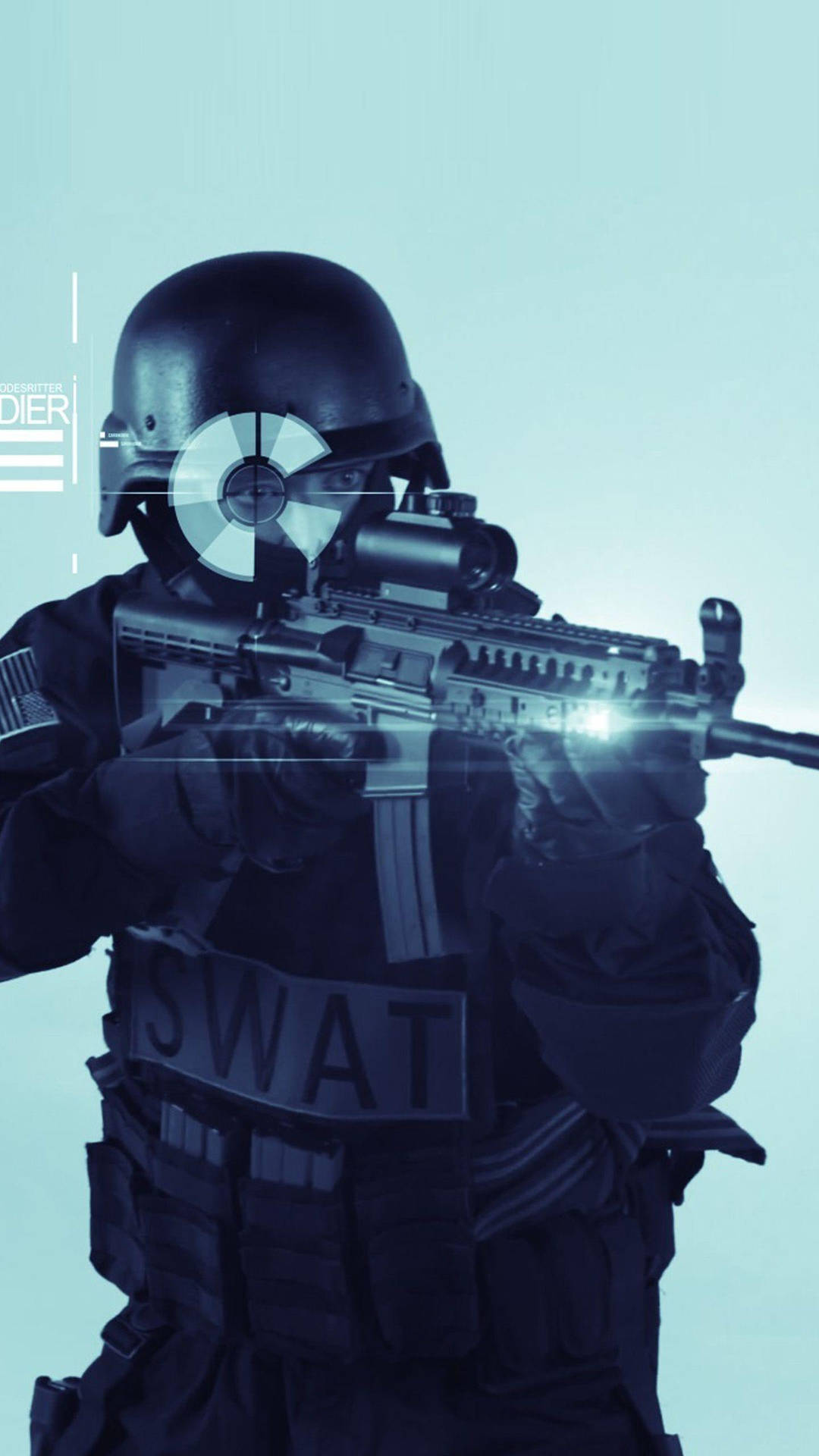 Samsung Galaxy S7 Edge SWAT Wallpaper