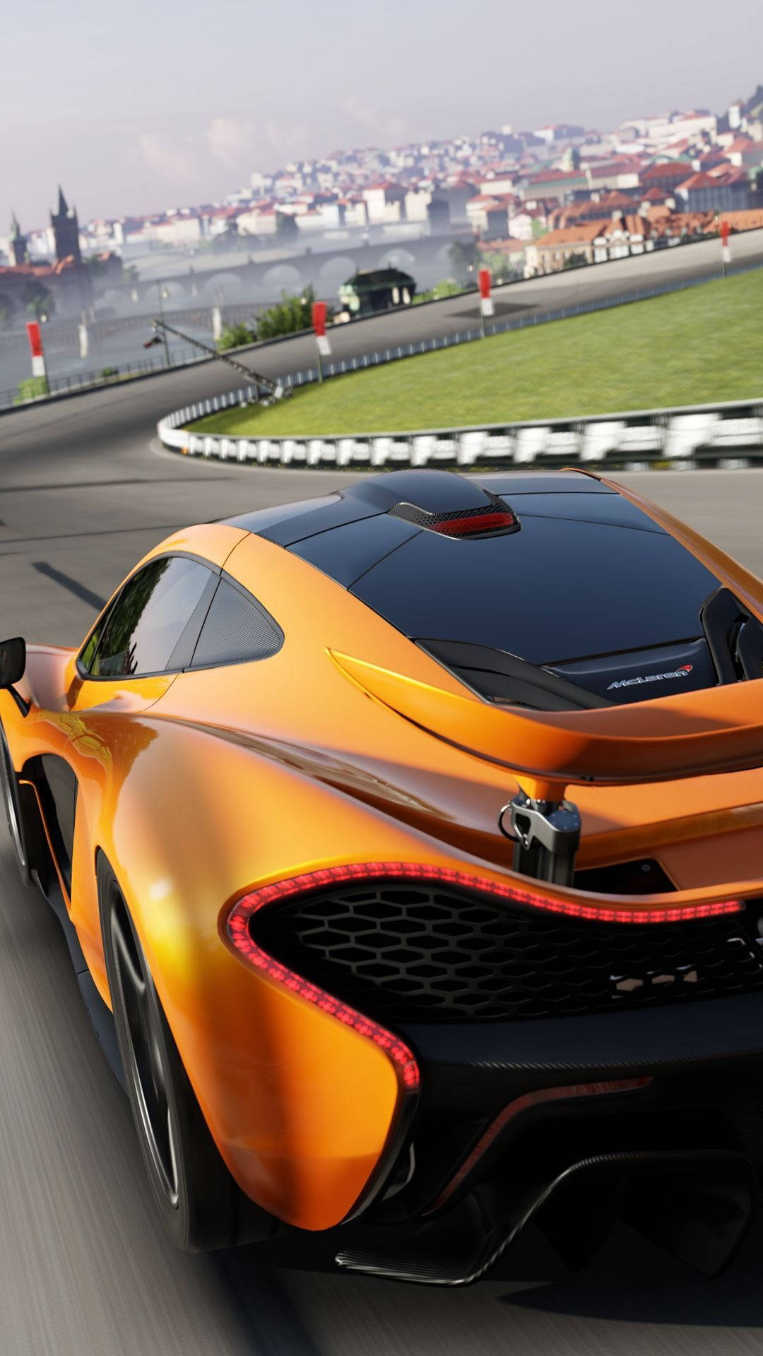 Download free Forza Orange Race Car