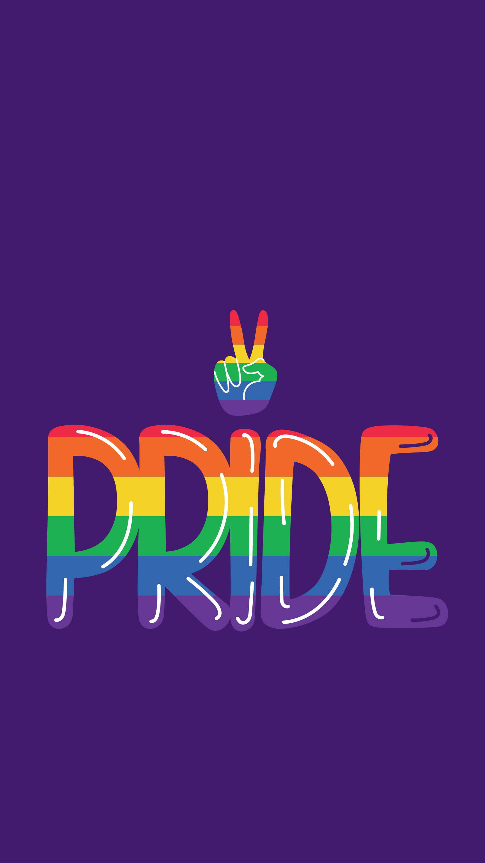 Colorful Pride LGBT Phone Wallpaper