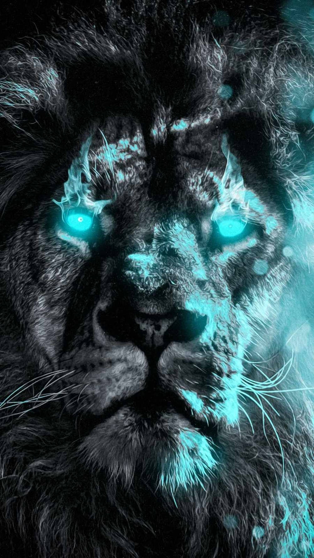 Free Lion iPhone HD Wallpaper