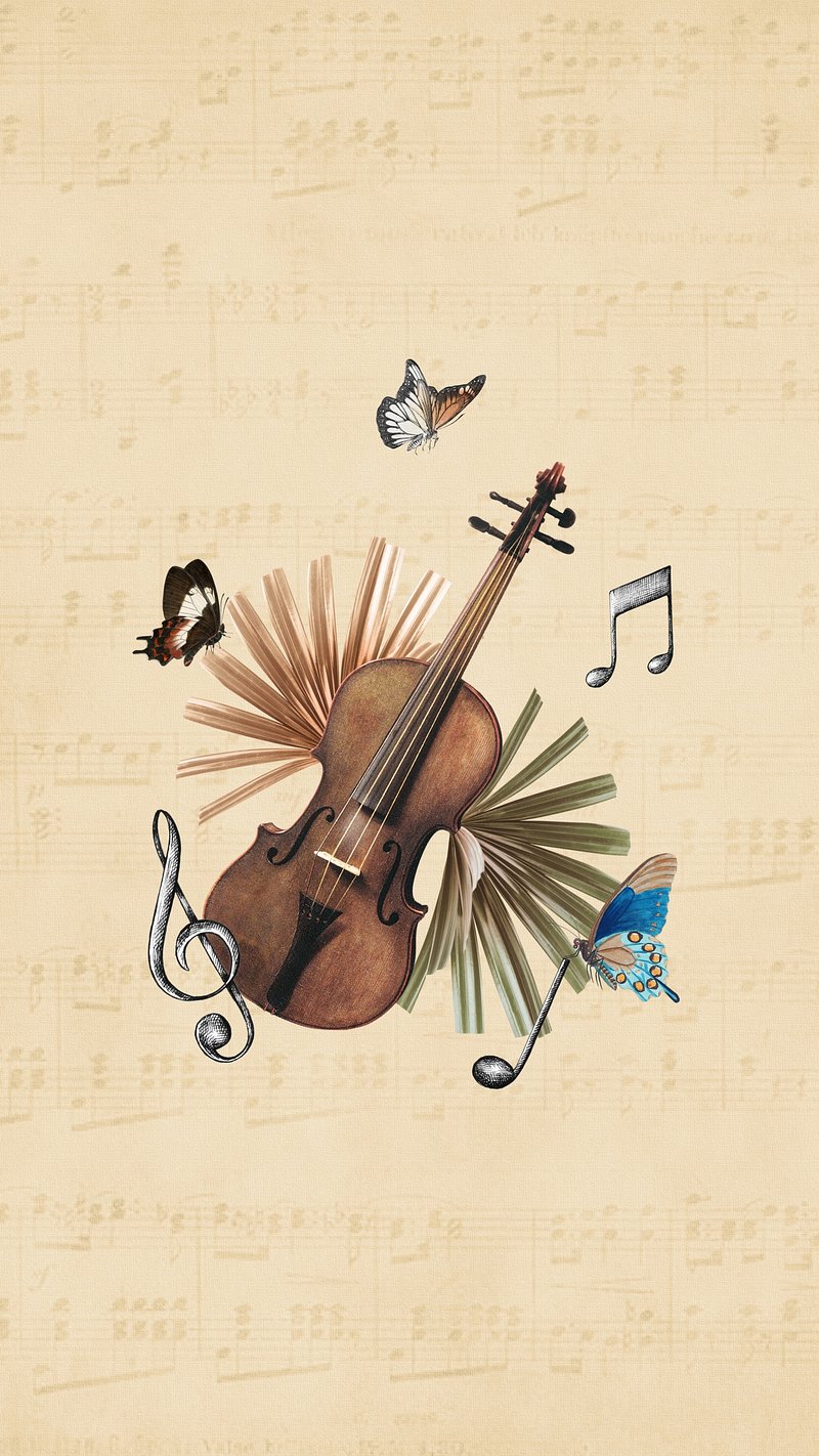 Brown Aesthetic Violin Image. Free