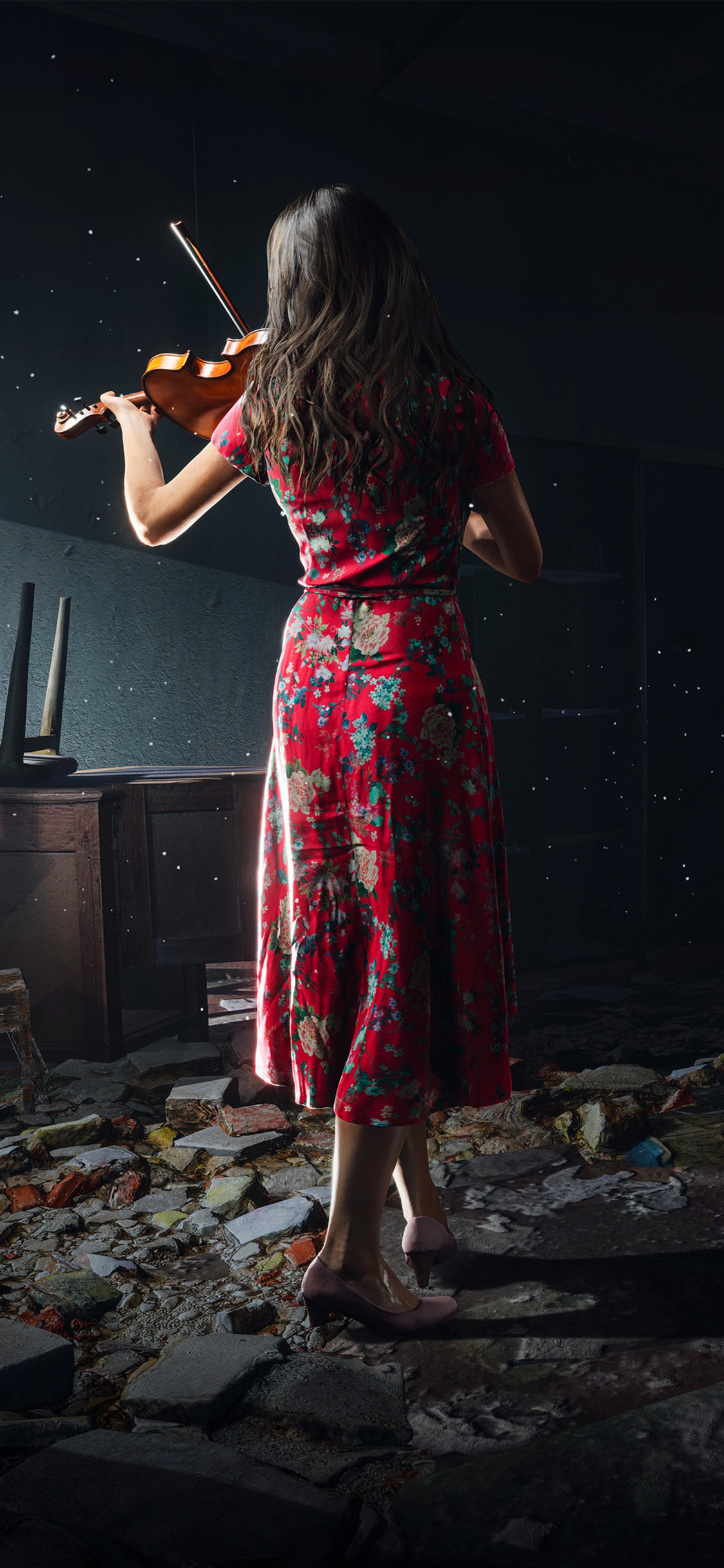 Chernobylite Violin Girl