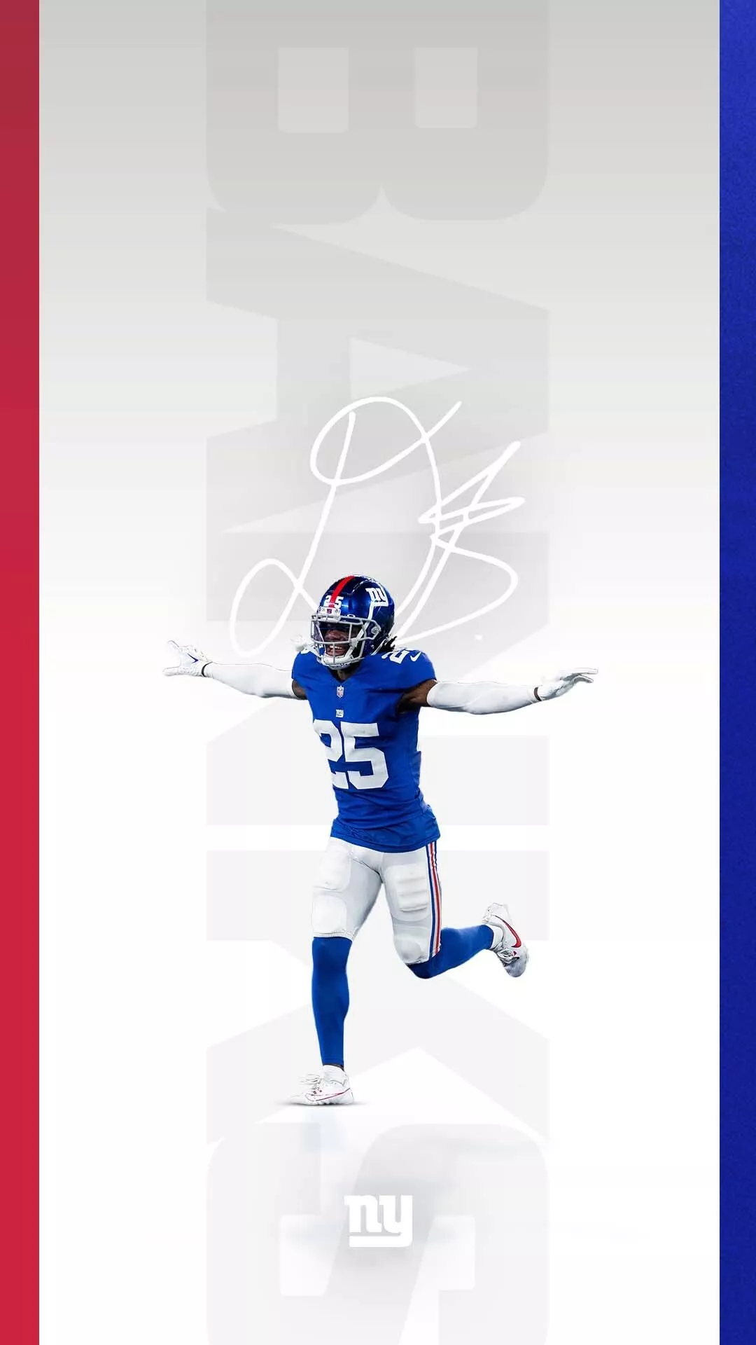 New York Giants lock screens