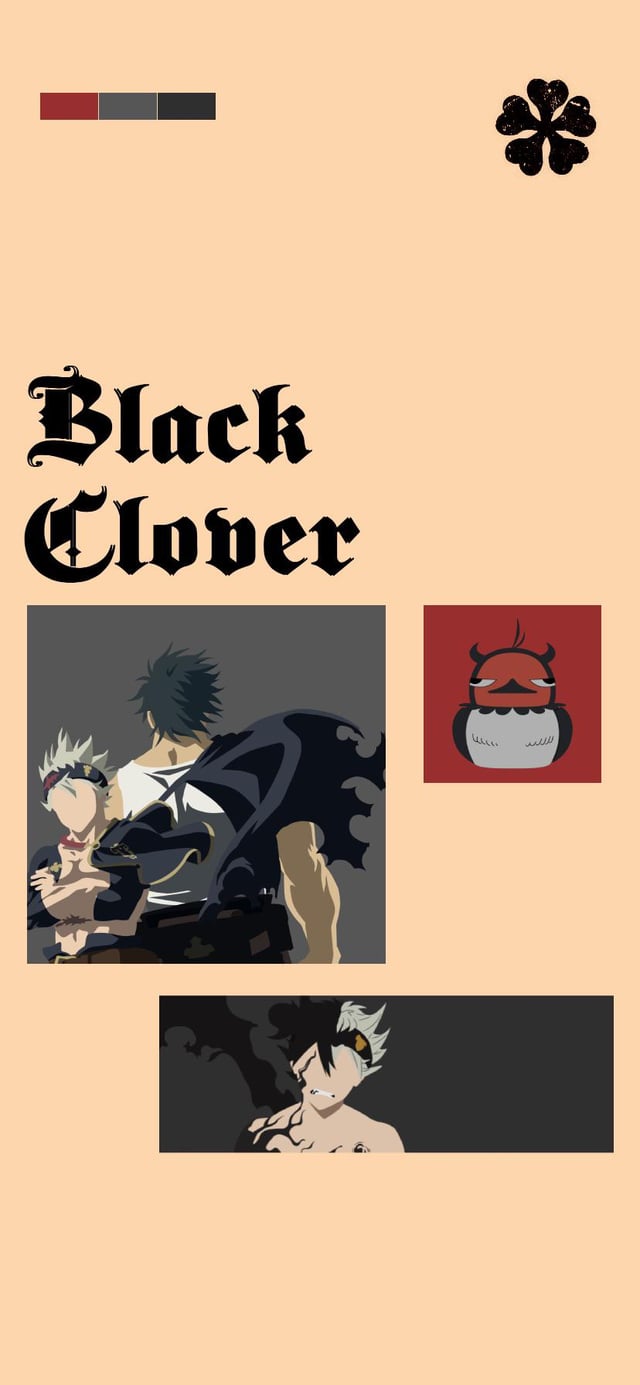 black clover anime wallpaper made