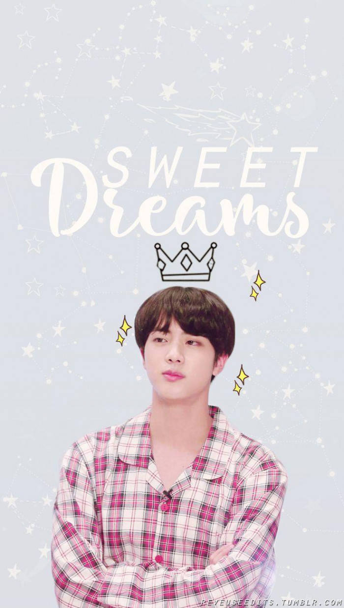 Free Jin Bts Cute HD Wallpaper