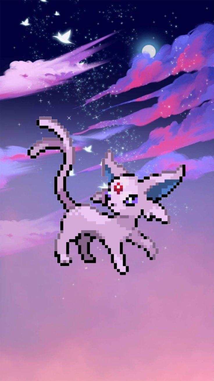 Cute pokemon wallpaper, Pixel art