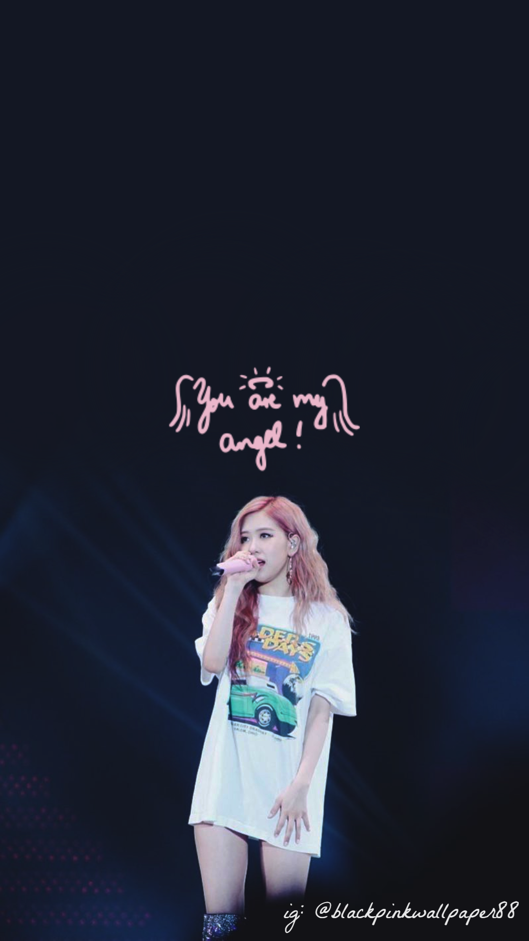 ROSÉ Wallpaper/ Lockscreens Follow me