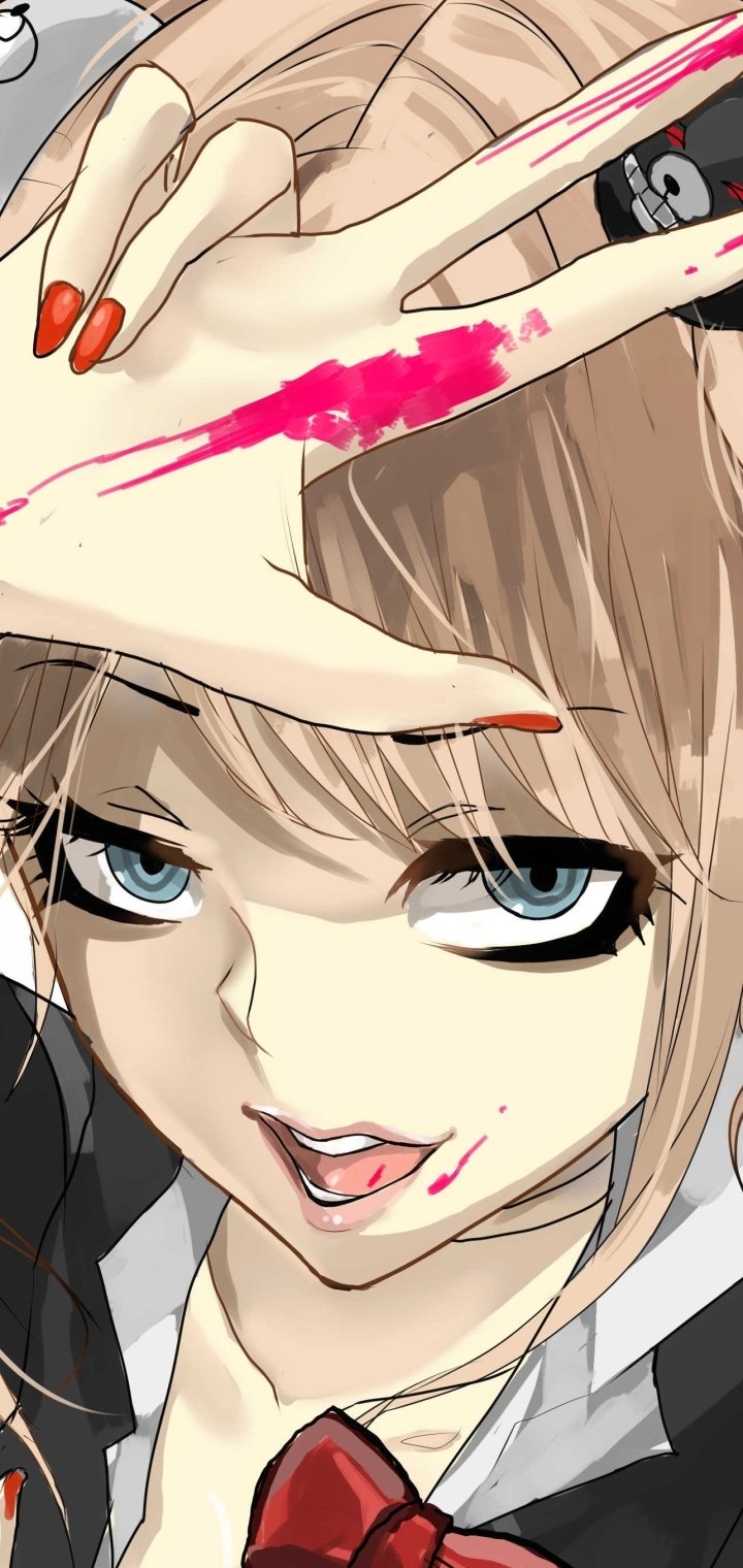 Junko Enoshima Phone Wallpaper