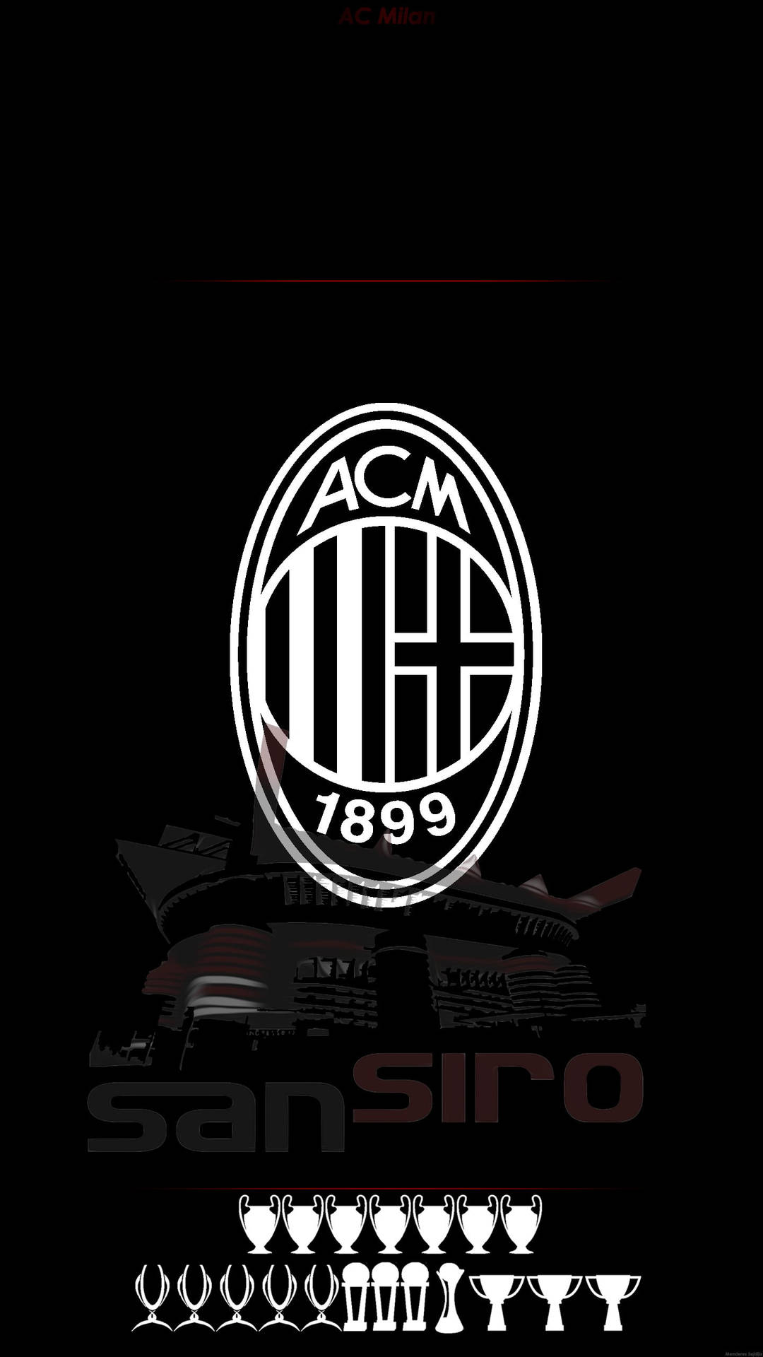 Download free Ac Milan Trophies
