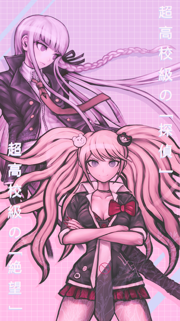 platonic junko + kyoko wallpaper