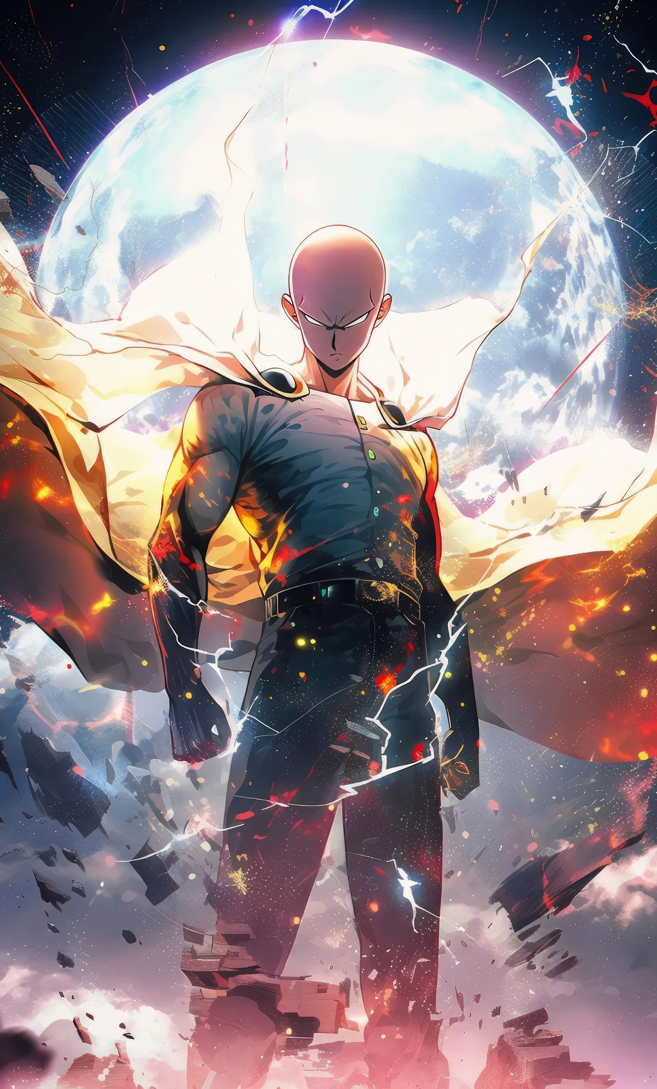 Saitama From Human To God One
