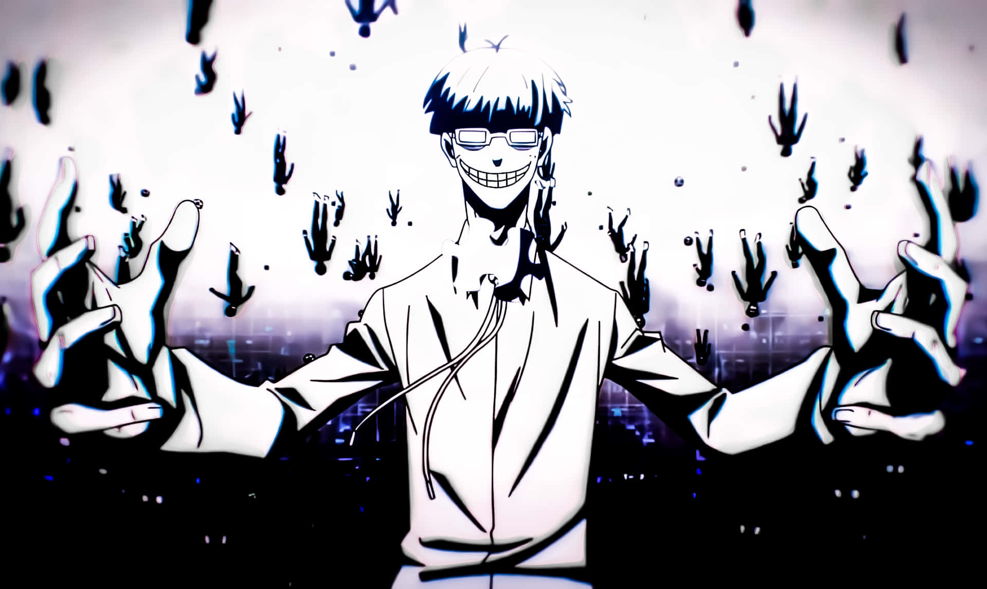 Anime Character Smiling Wallpaper