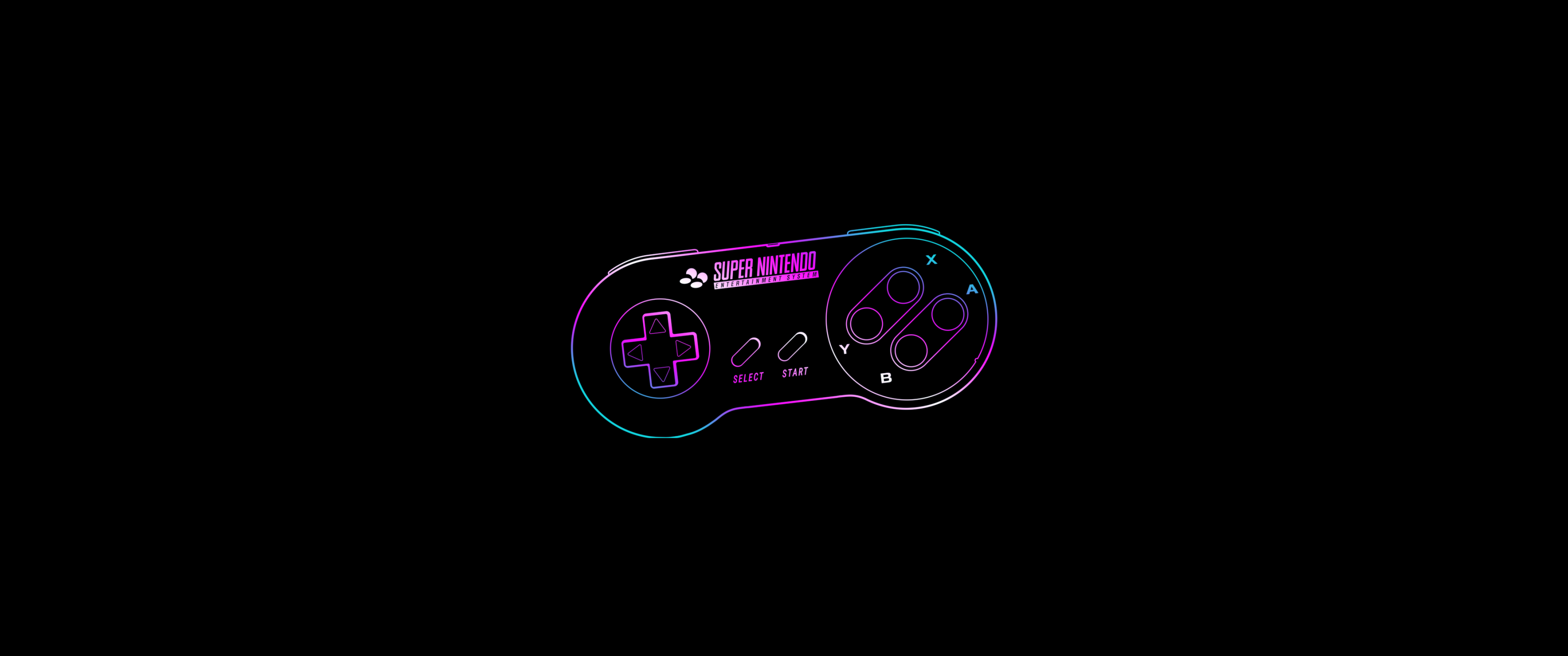 Super Nintendo Console Wallpaper 4K