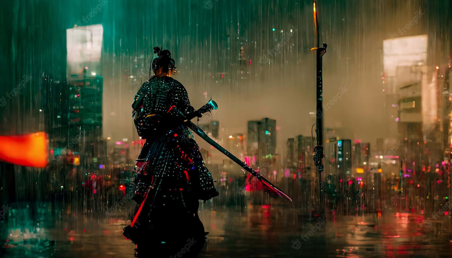 Dark Samurai Wallpaper