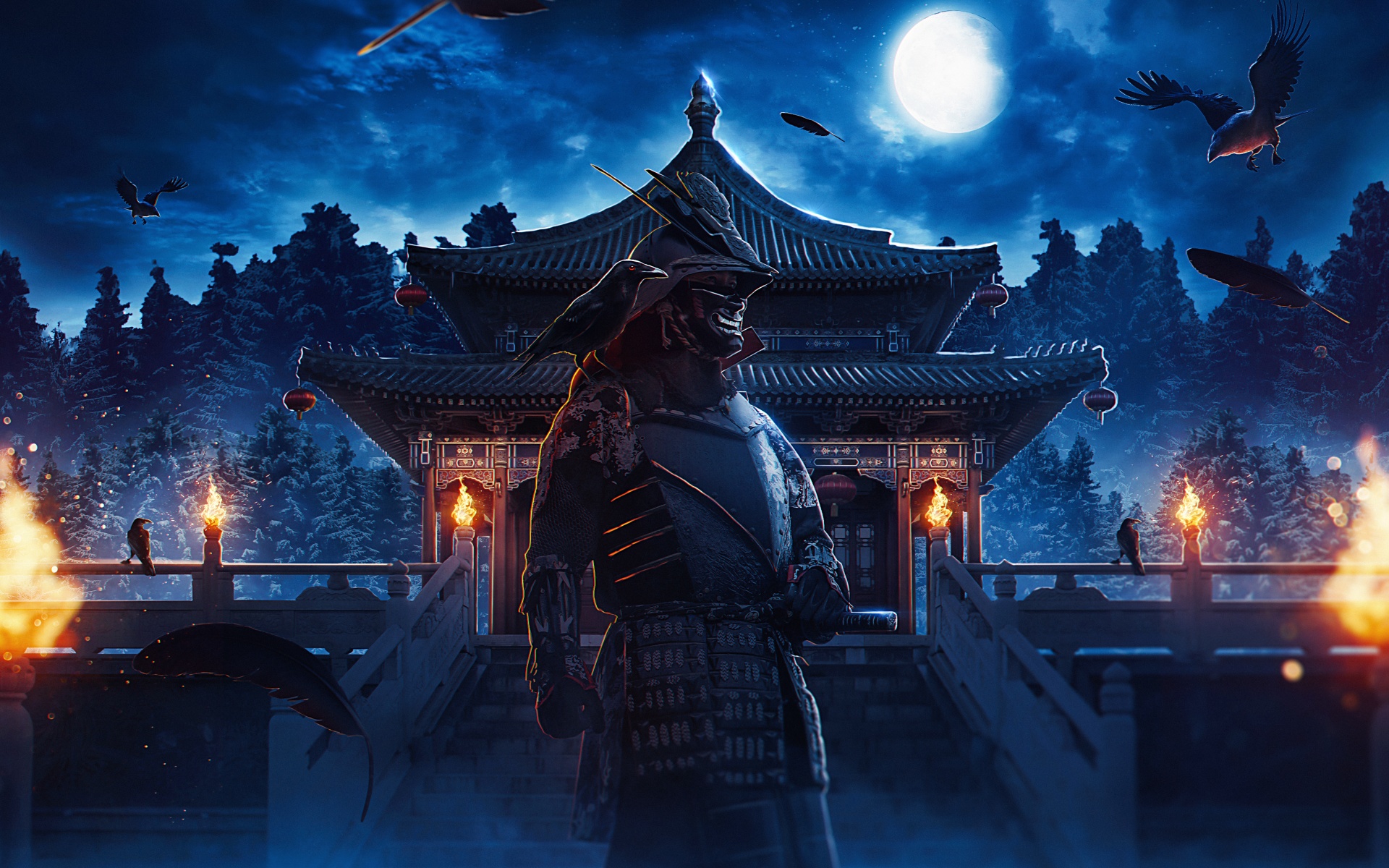 Samurai Wallpaper 4K, Bushido, Warrior