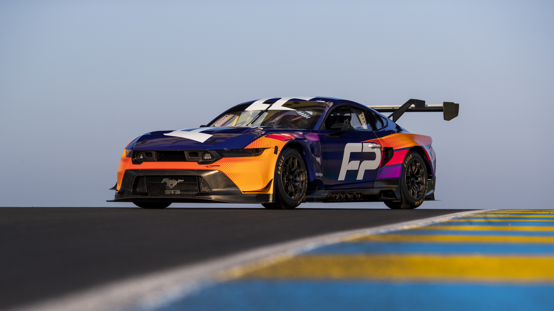 Ford Mustang GT3 Race Car 2024. Desktop