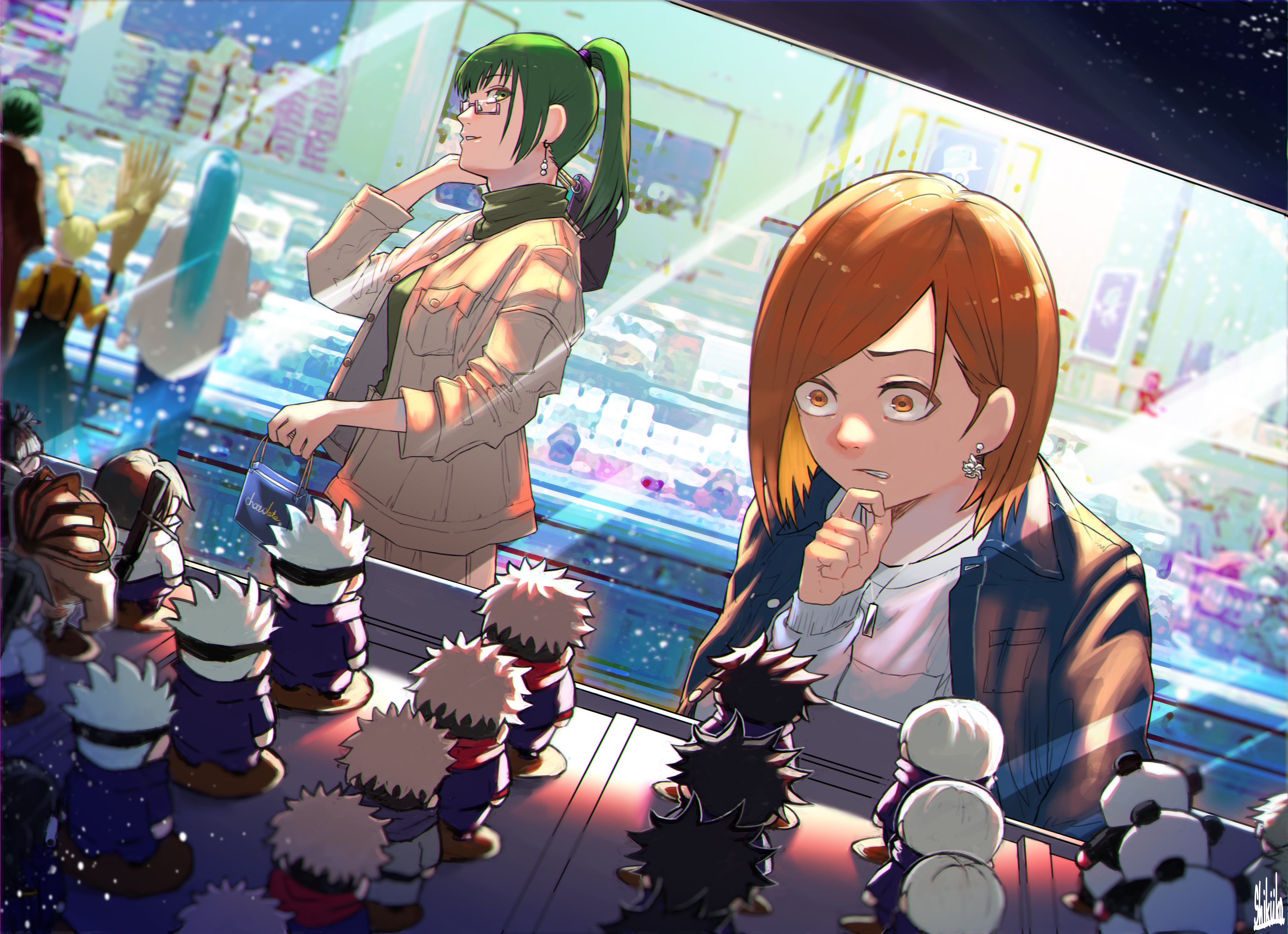 Download Maki Zenin wallpaper