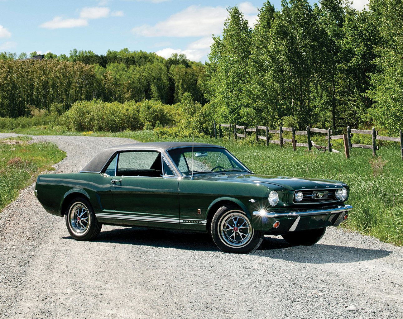 Desktop Wallpaper Ford 1966 Mustang GT