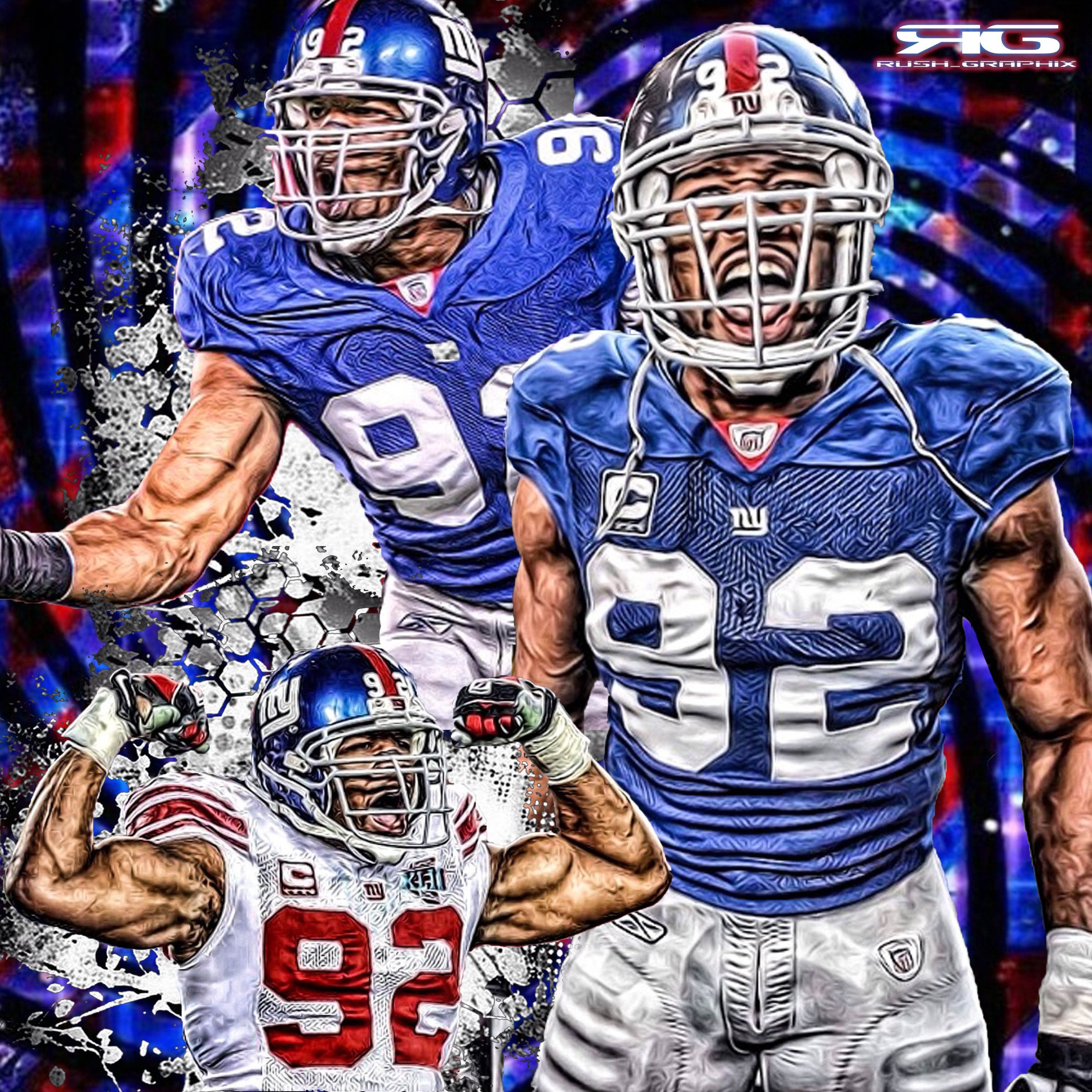 Michael Strahan York Giants Legend