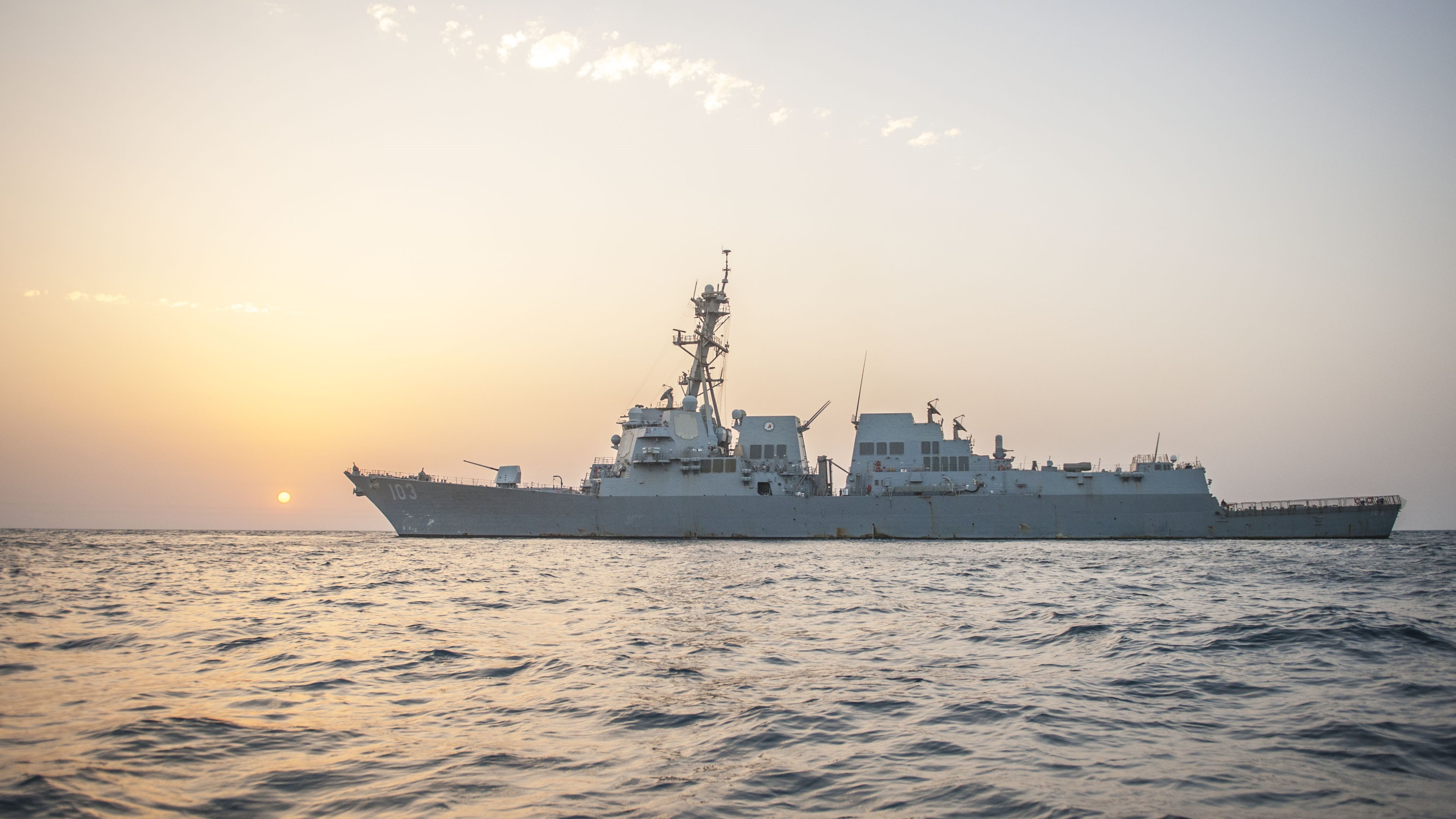 Truxtun's Pride: 4K Navy Destroyer