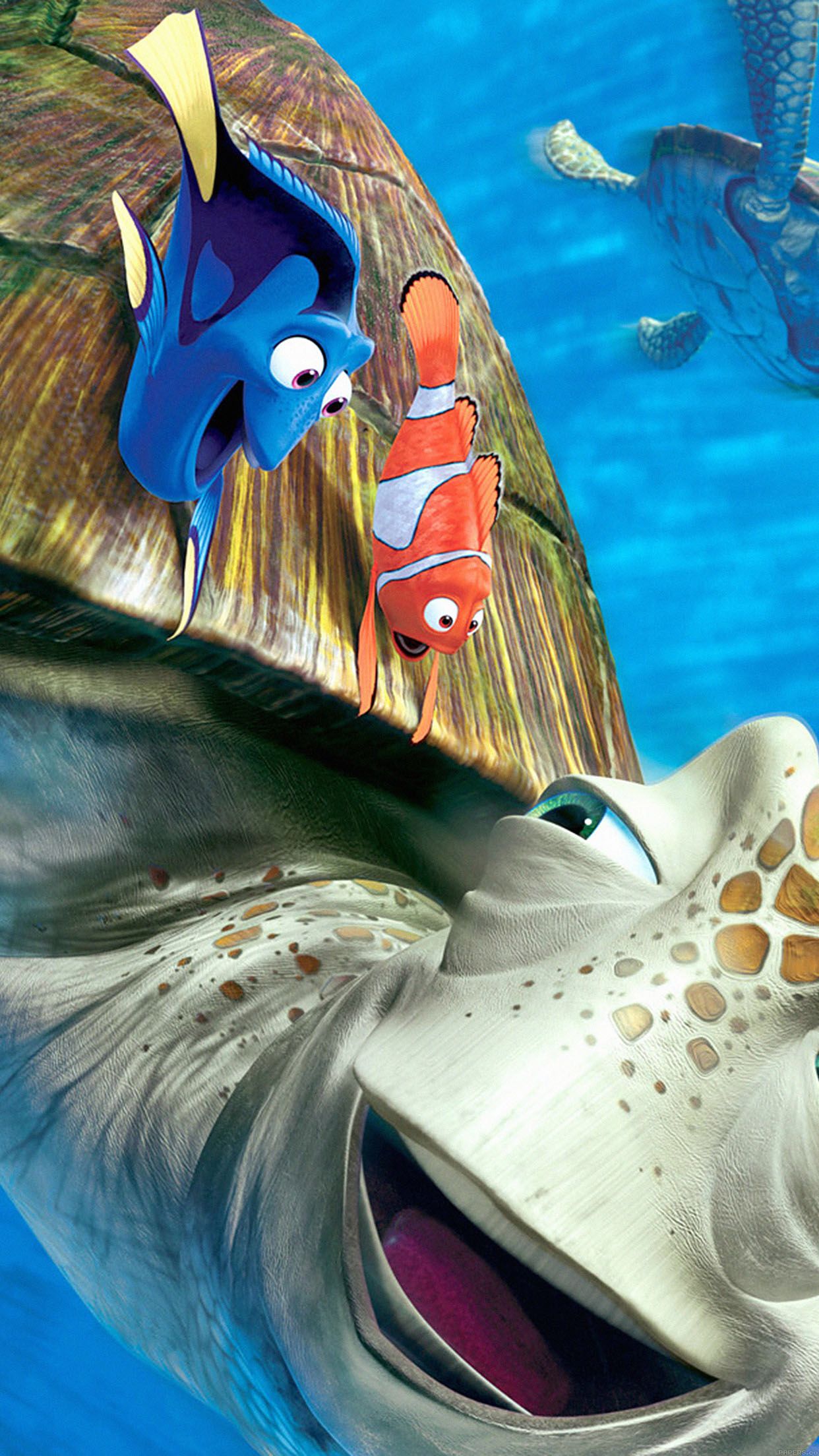Finding nemo. Disney background
