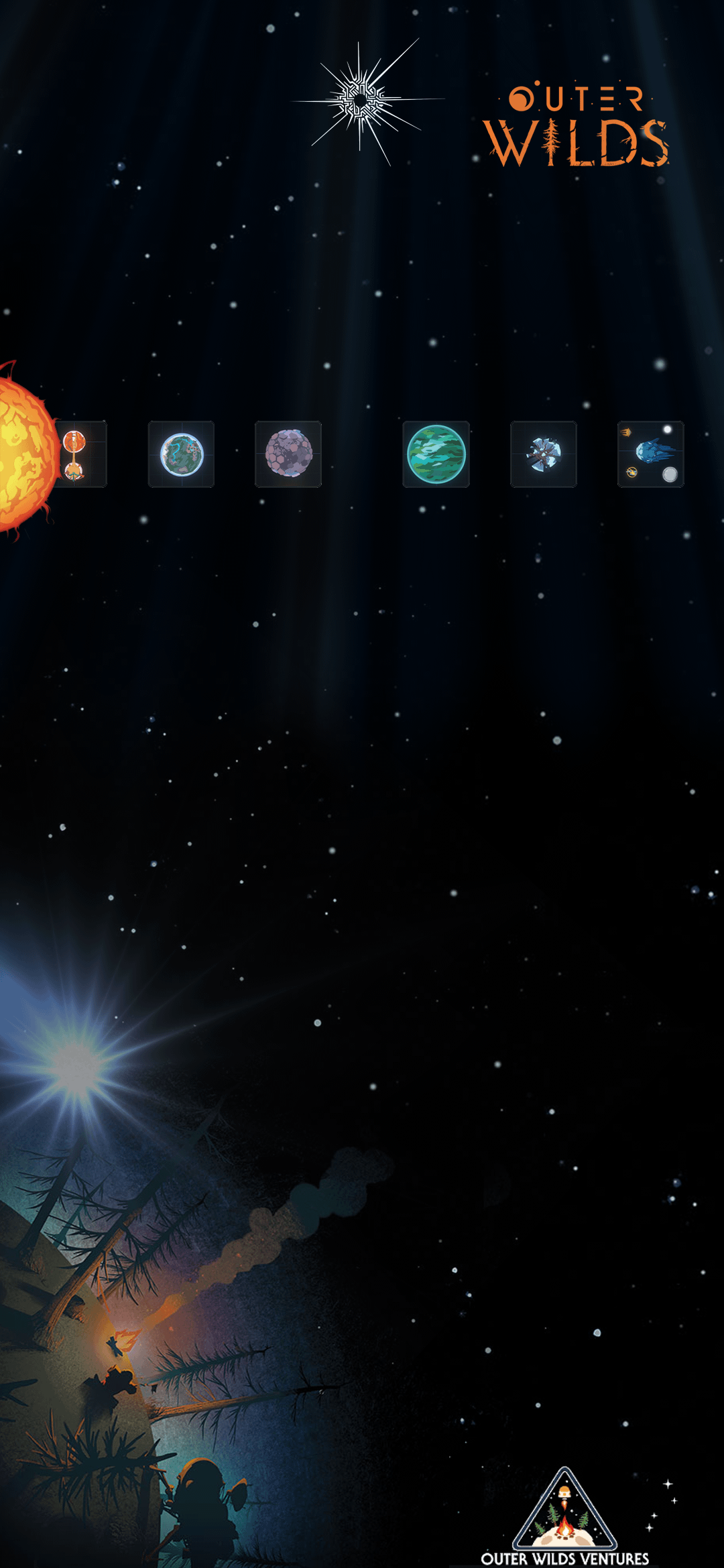 I made an Outer Wilds phone Wallpaper