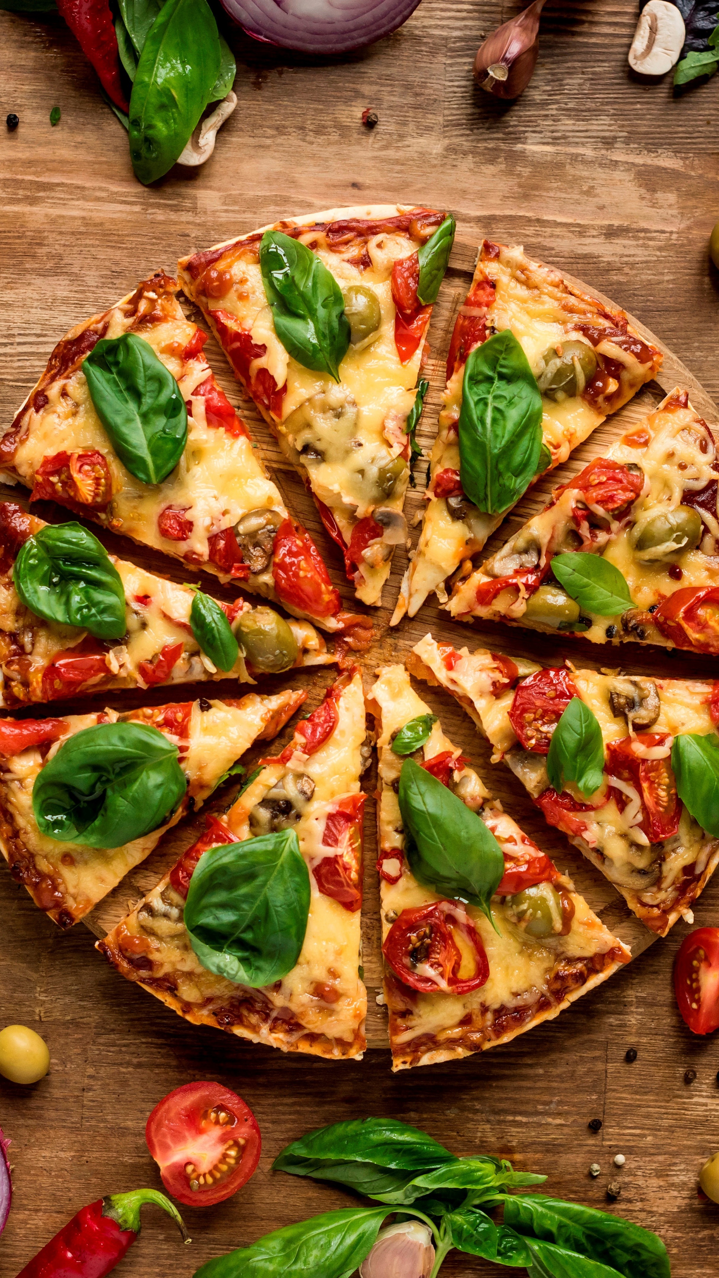 Veggie pizza