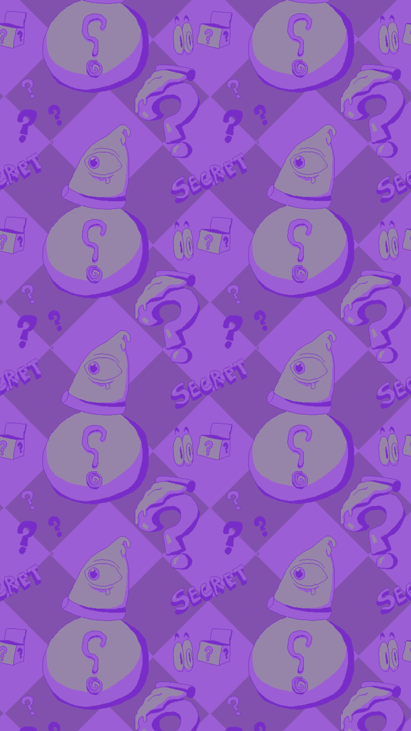 secret areas into wallpaper