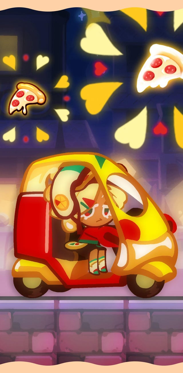 Ovenbreak) Pizza Cookie's Wallpaper
