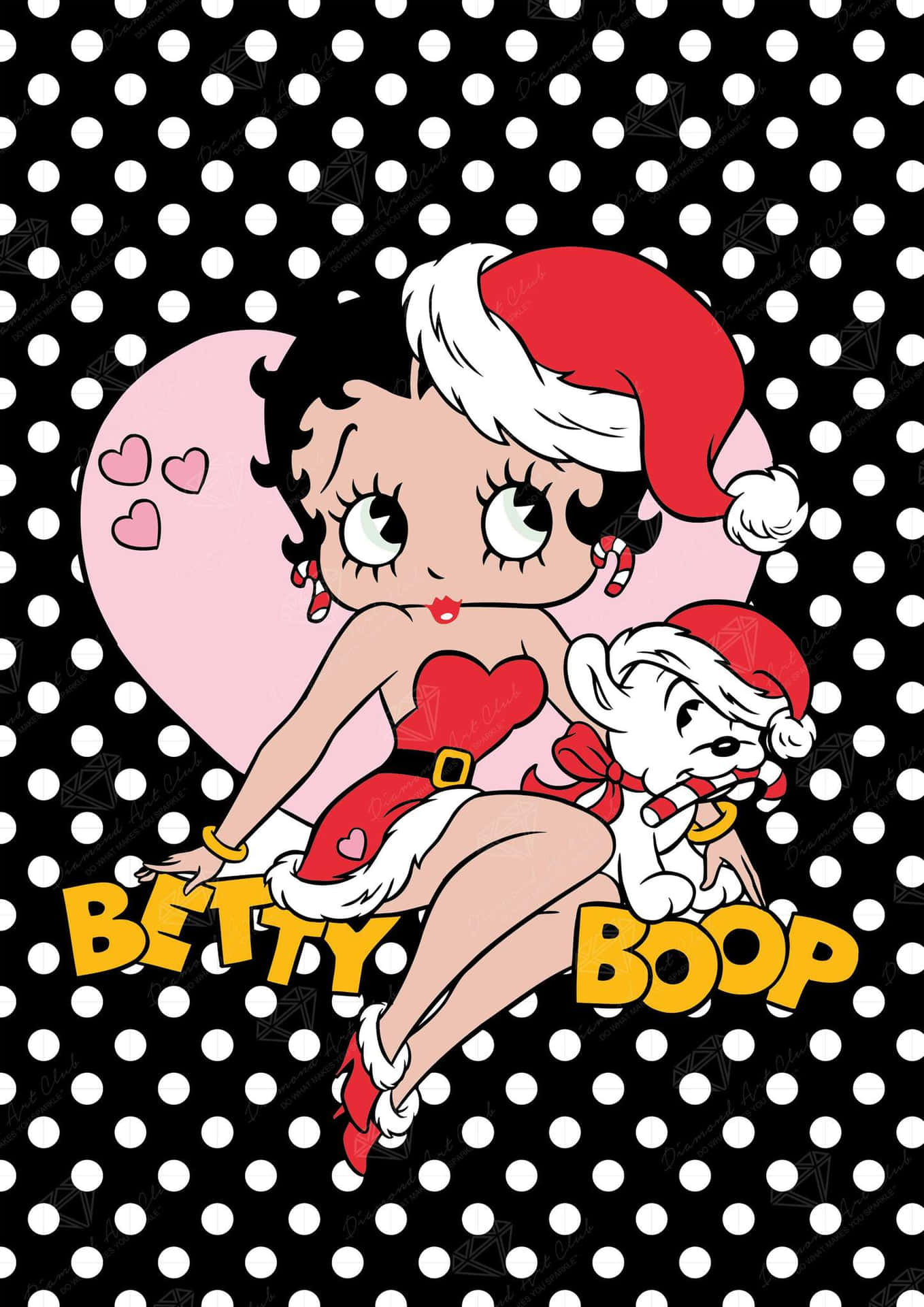 betty boo christmas wallpaper Wallpaper