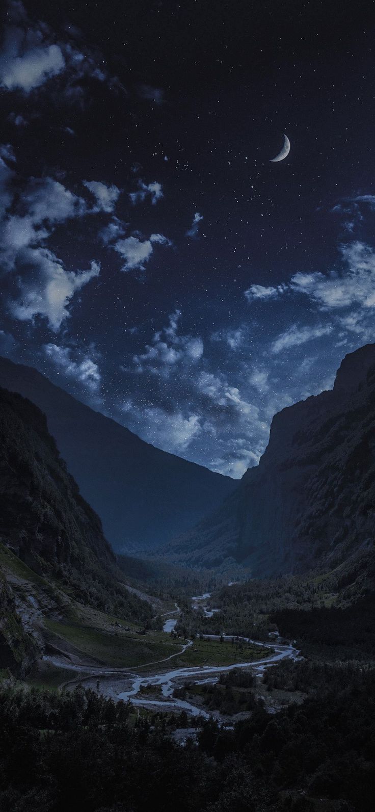 Dark nature aesthetic, Dark landscape