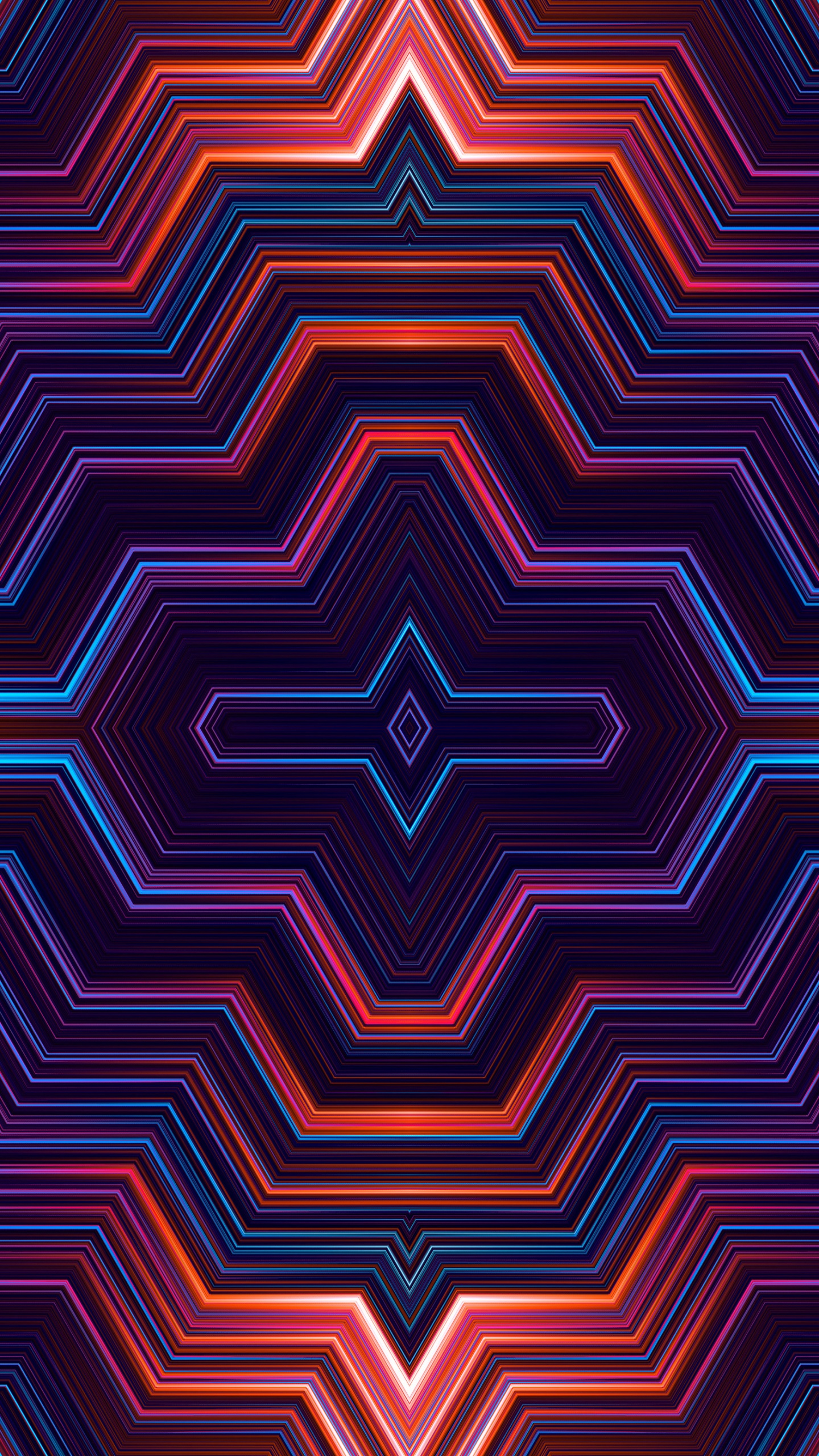Symmetry Wallpaper 4K, Geometric