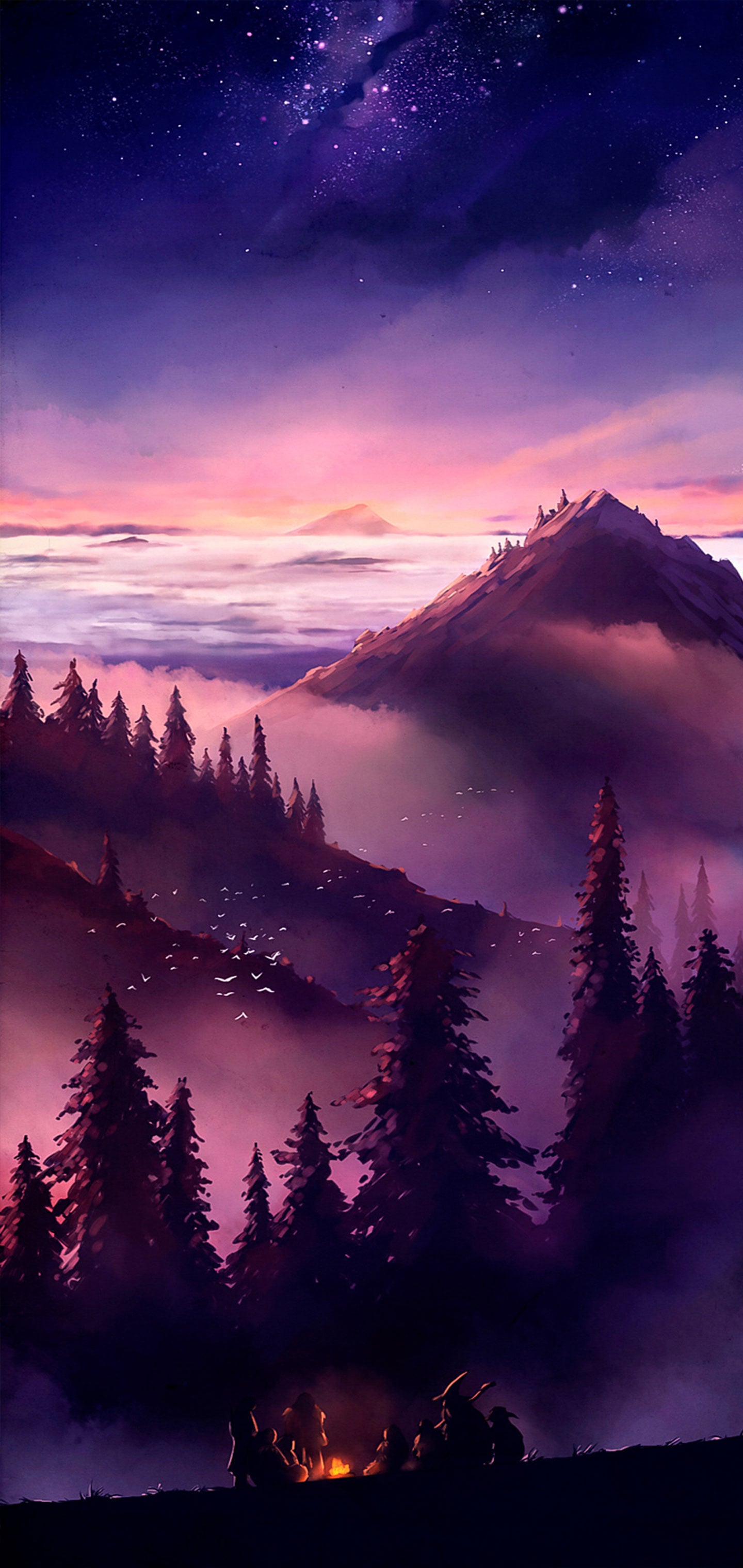 Dark landscape wallpaper