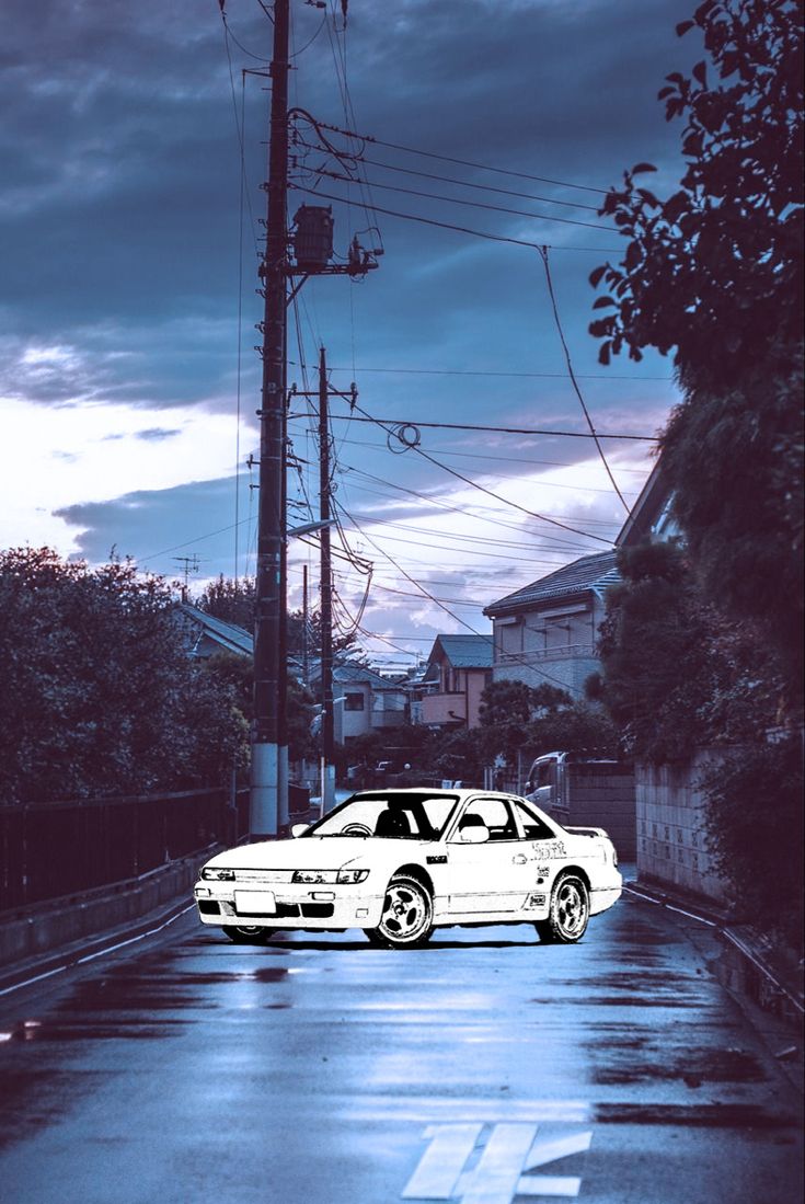 S13 silvia, Car wallpaper