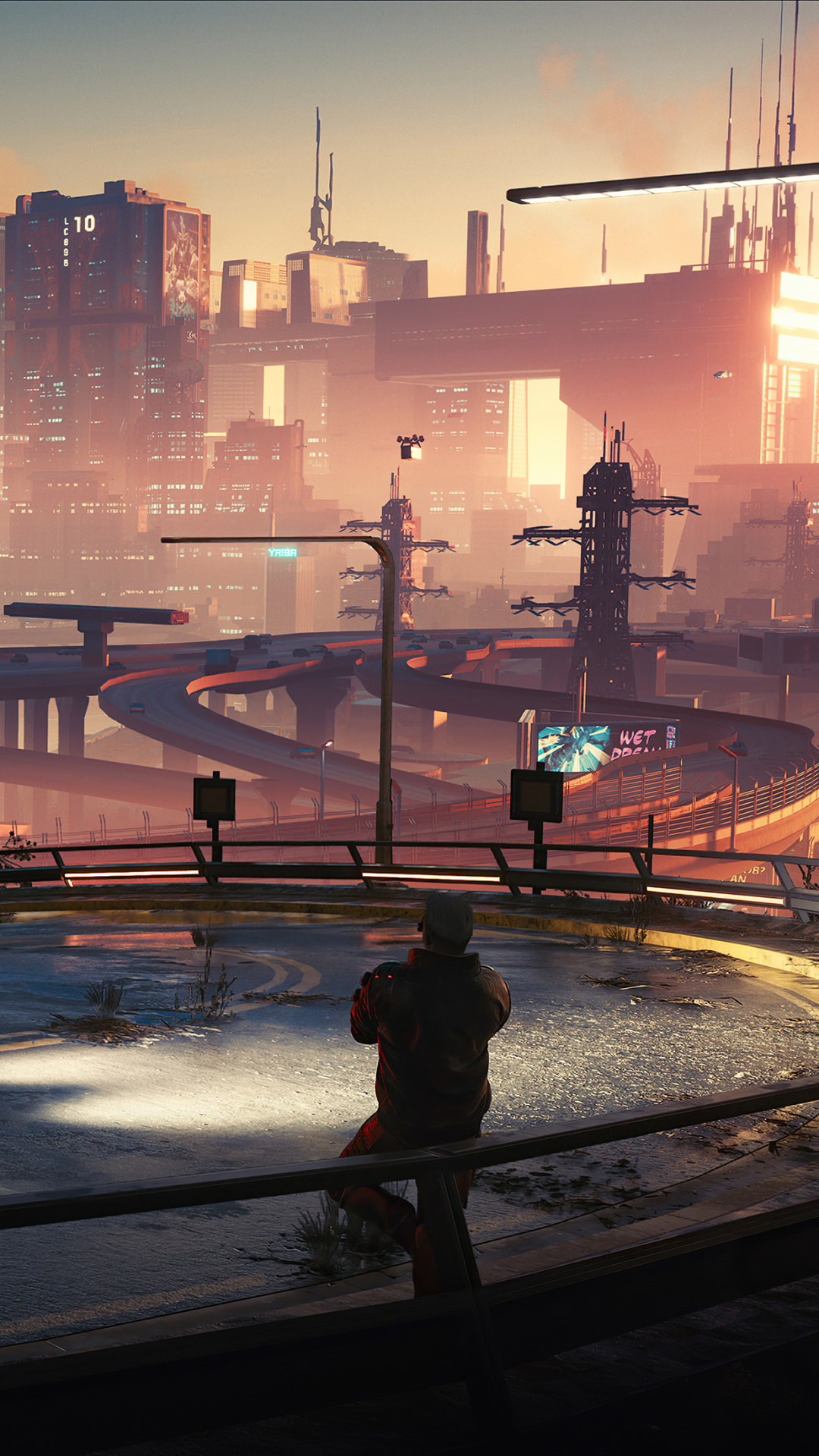 Cyberpunk, Highway, Futuristic